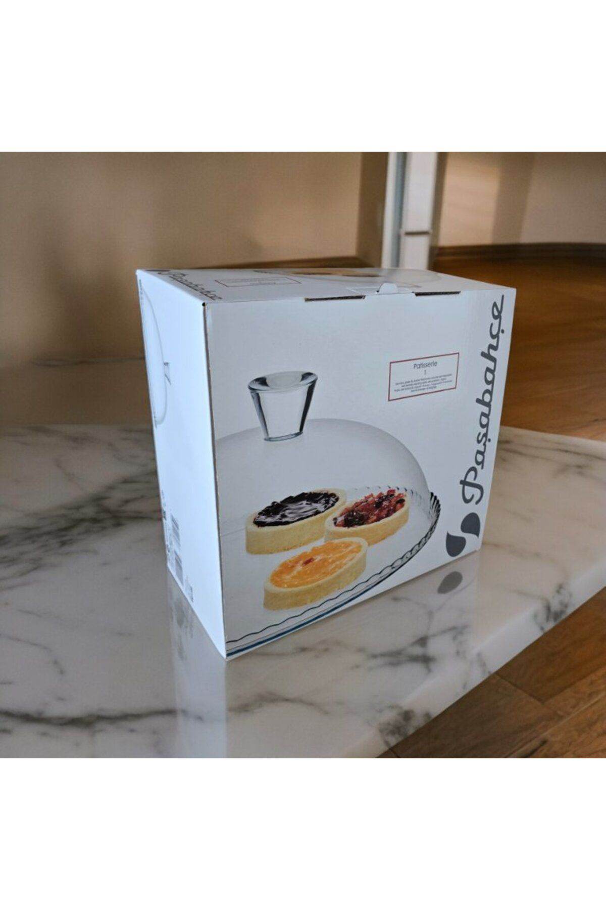 Paşabahçe 95198 Patisseria Kapakli Kek Fanusu