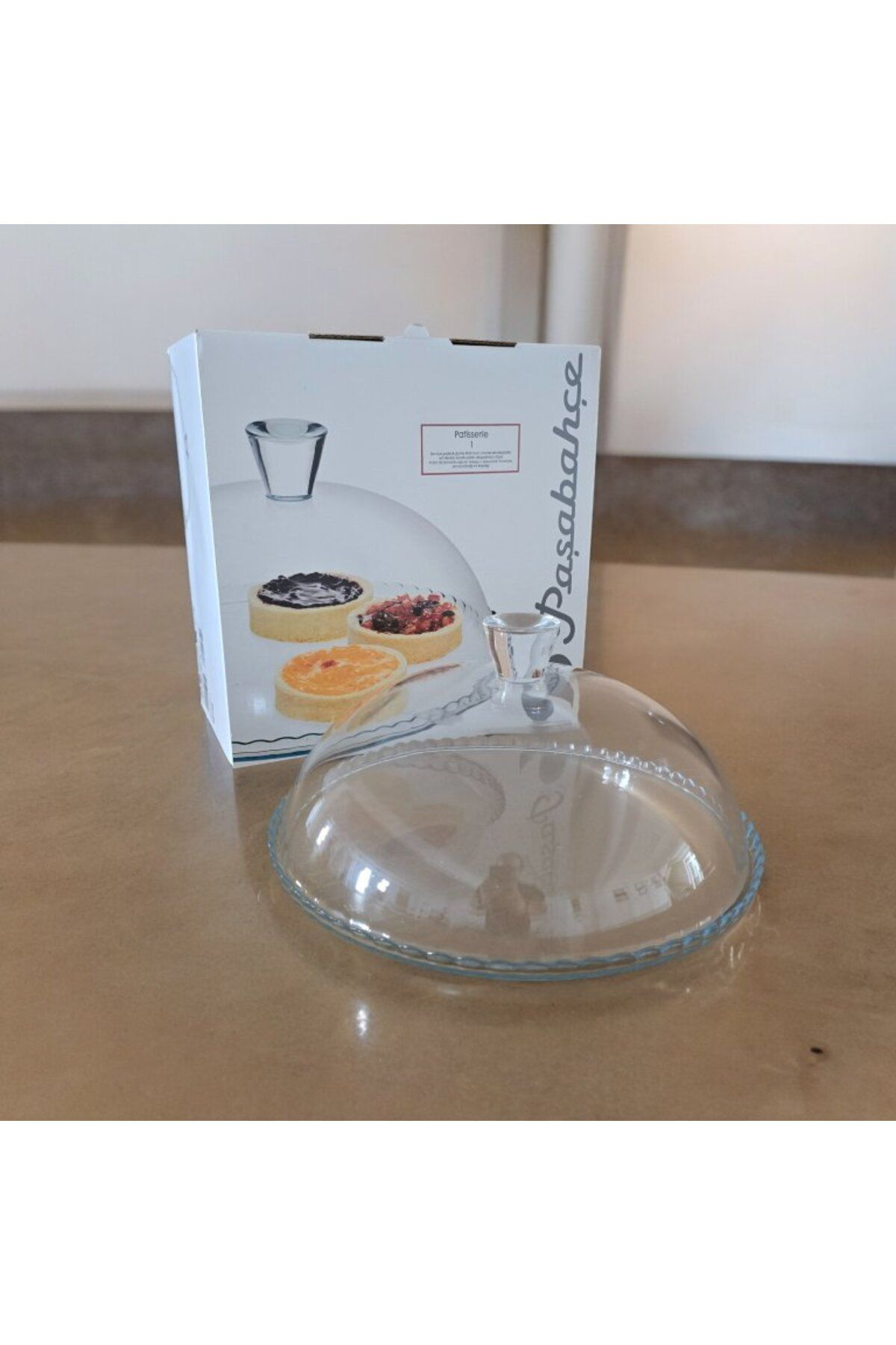Paşabahçe 95198 Patisseria Kapakli Kek Fanusu