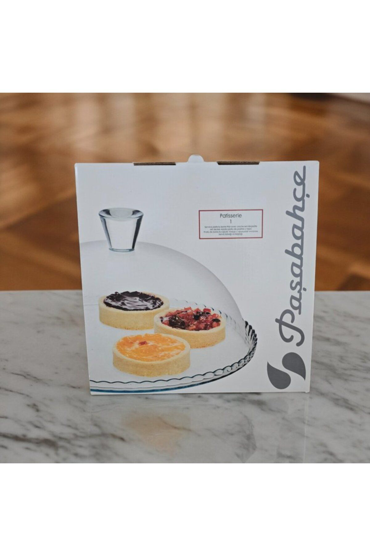 Paşabahçe 95198 Patisseria Kapakli Kek Fanusu