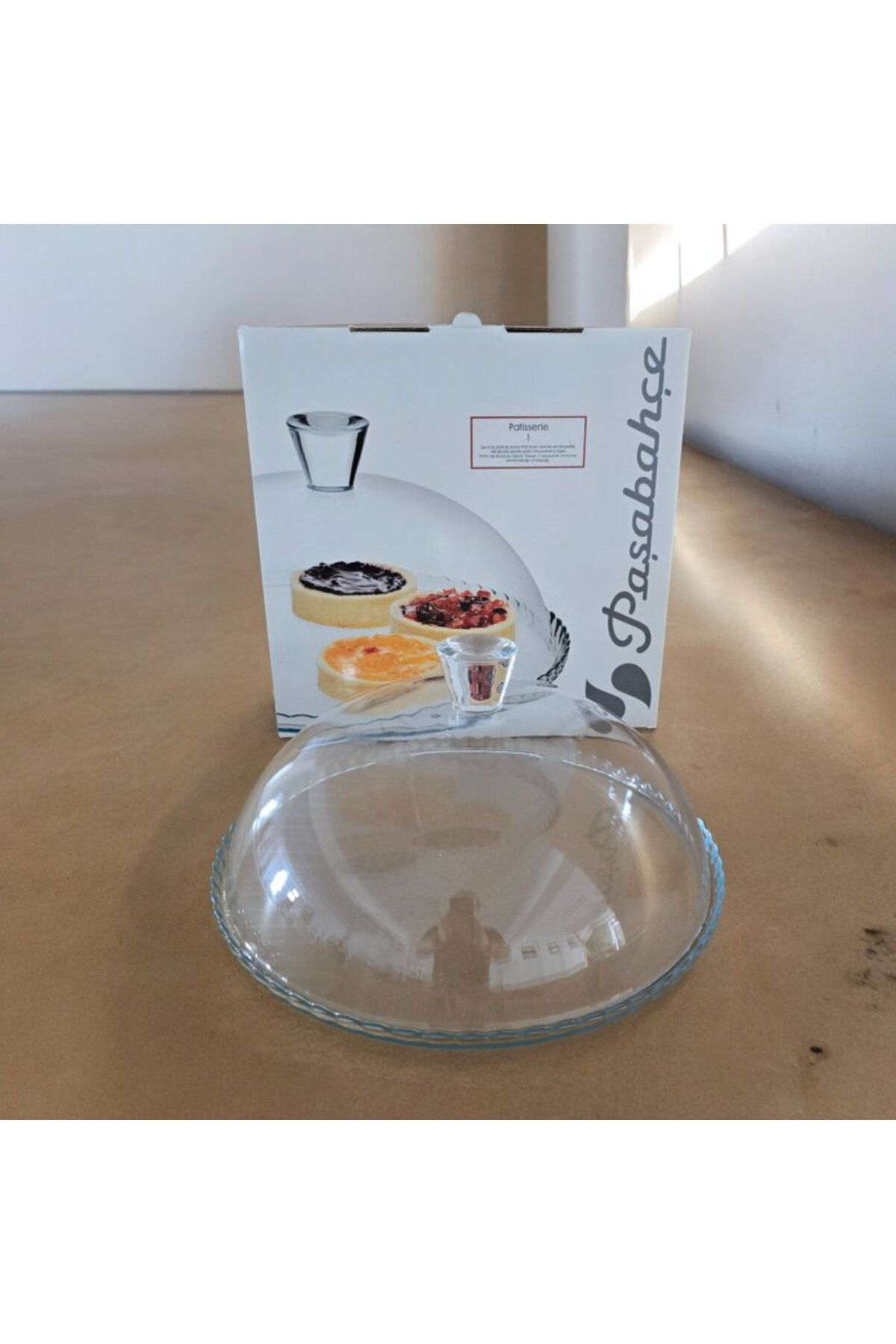 Paşabahçe 95198 Patisseria Kapakli Kek Fanusu