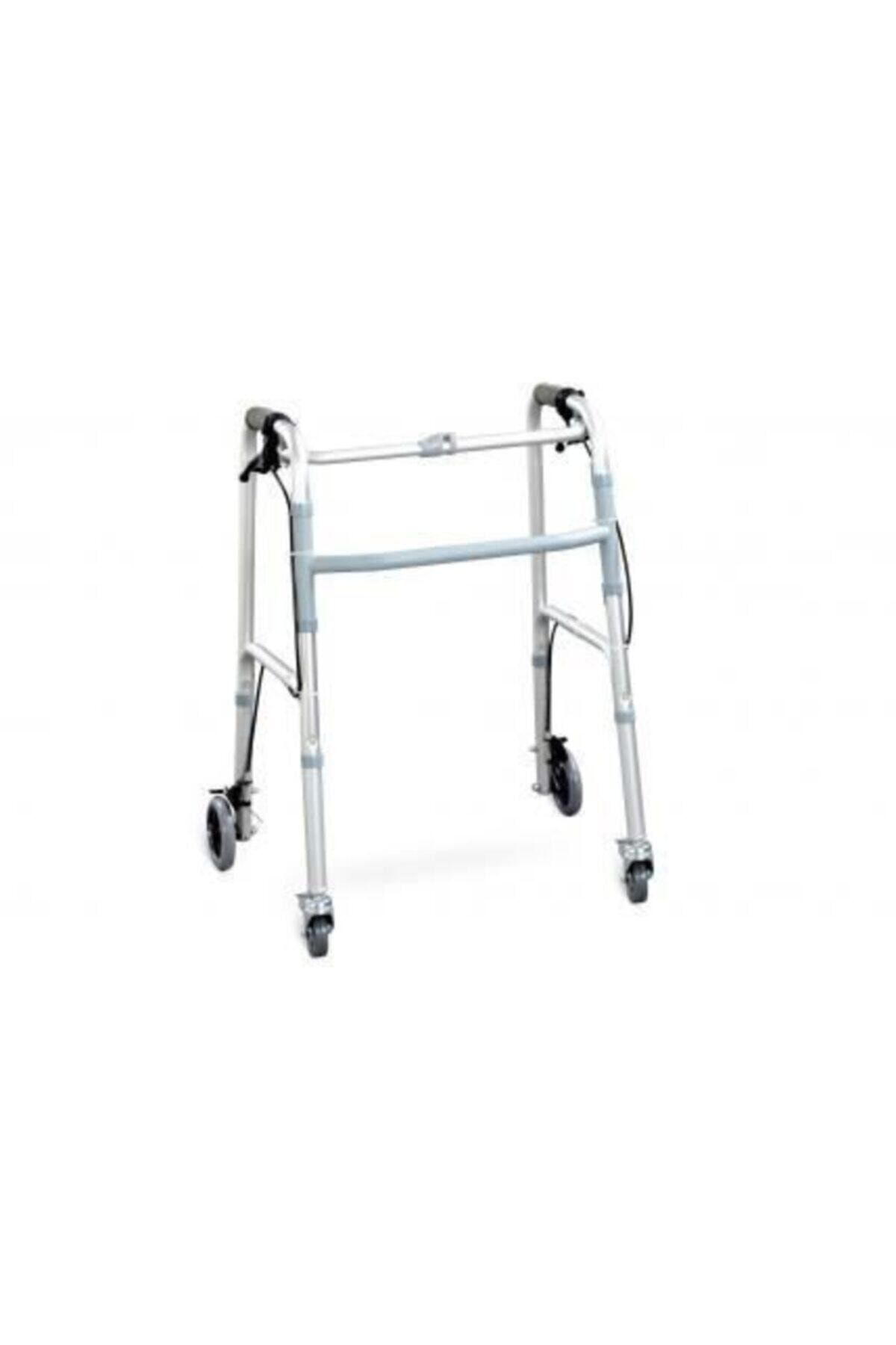 Turmed A-1022 Walker Dört Tekerlekli Frenli Katlanir Yürüteç