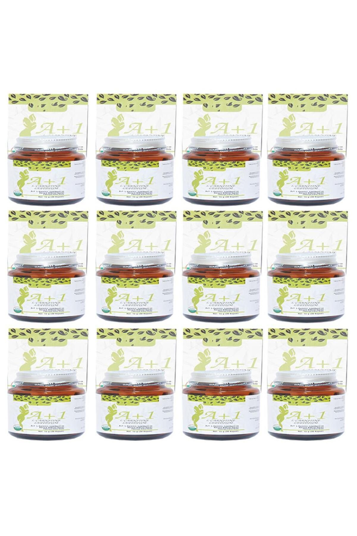 Hhs A1 L-Carnitine Lepidium A 1 Bitkisel 30 Kapsül X 12Adet Kutu