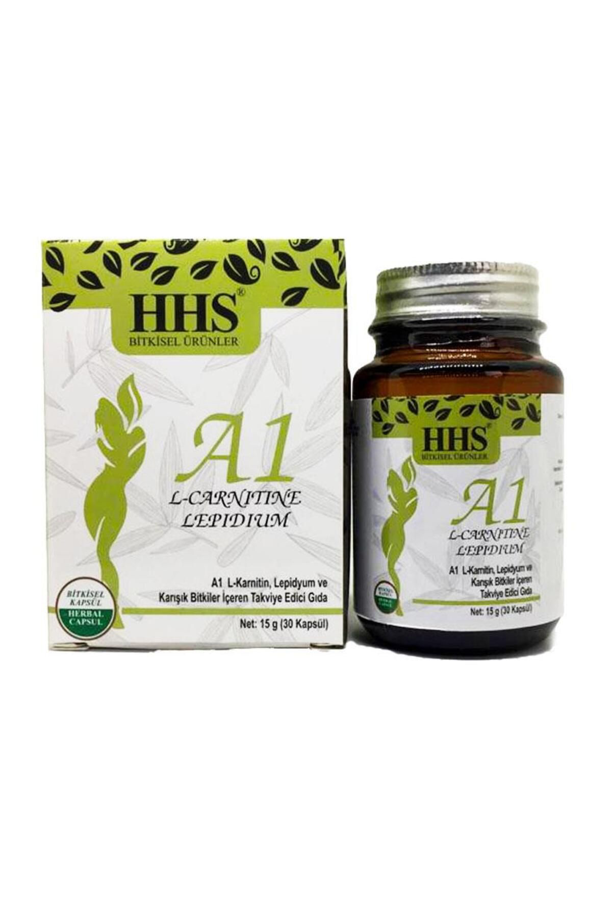 Hhs A1 L-Carnitine Lepidium A 1 Bitkisel 30 Kapsül X 12Adet Kutu