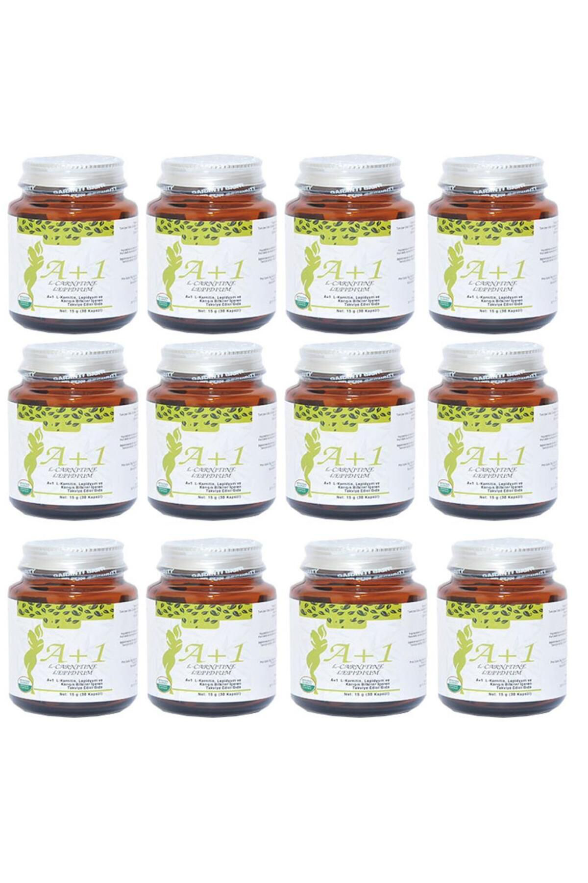 Hhs A1 L-Carnitine Lepidium A 1 Bitkisel 30 Kapsül X 12Adet Kutu