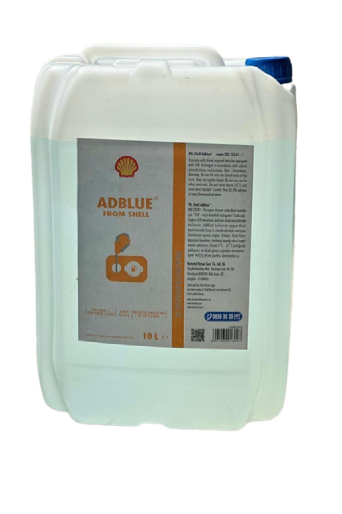 Shell Adblue 10 Litre Yeni Üretim 2025 Üretim