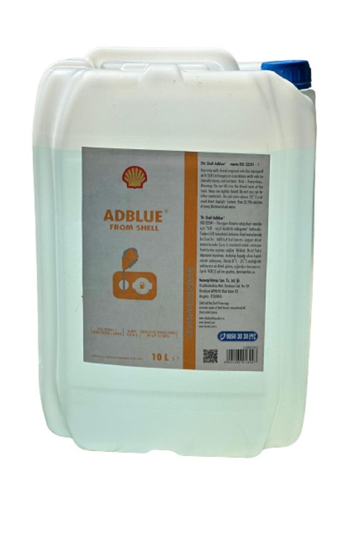 Shell Adblue 10 Litre Yeni Üretim 2025 Üretim