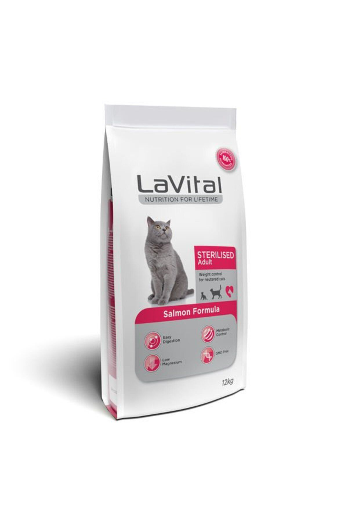 La Vital Adult Sterilsed Somonlu Kisirlaştirilmiş Yetişkin Kuru Kedi Mamas