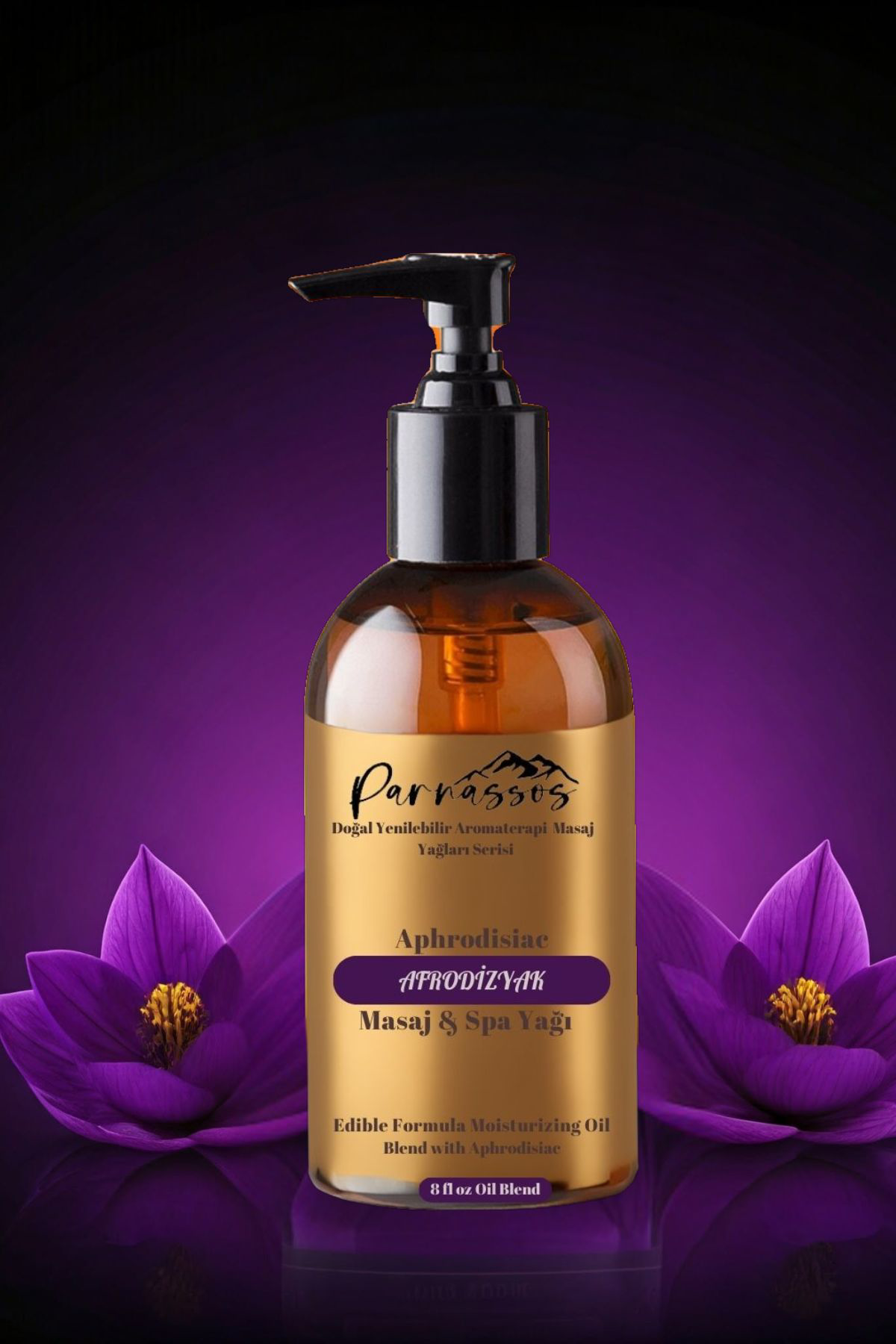 Parnassos Afrodizyak Etkili Doğal Masaj Yaği 150 Ml – Tutkunun Dokunuşu! 🌿