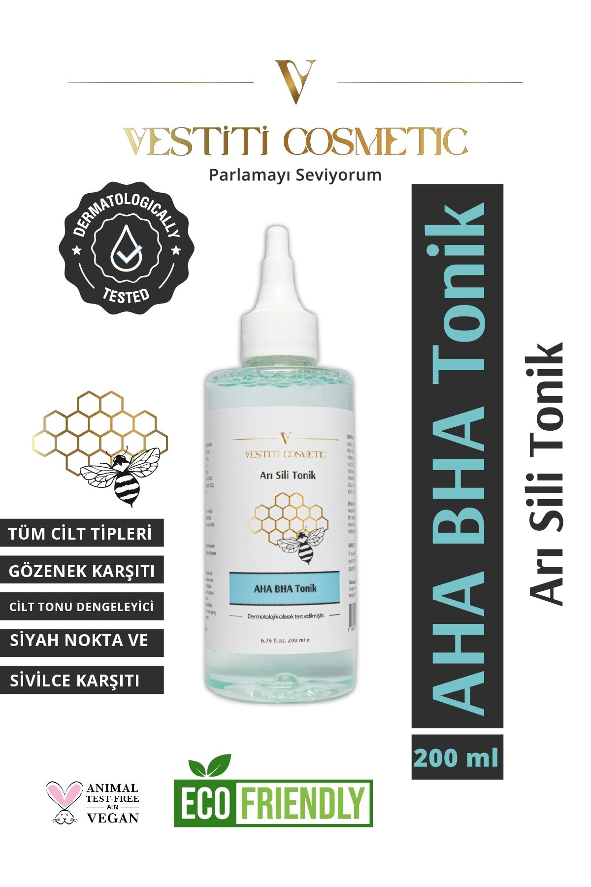 AHA BHA Tonik - C Vitamini Serum 2’li Set
