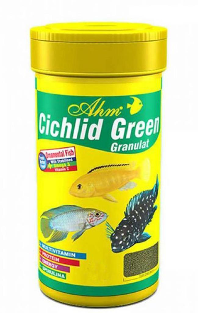 Ahm  Cichlid Green Granulat Balik Yemi 250 Ml