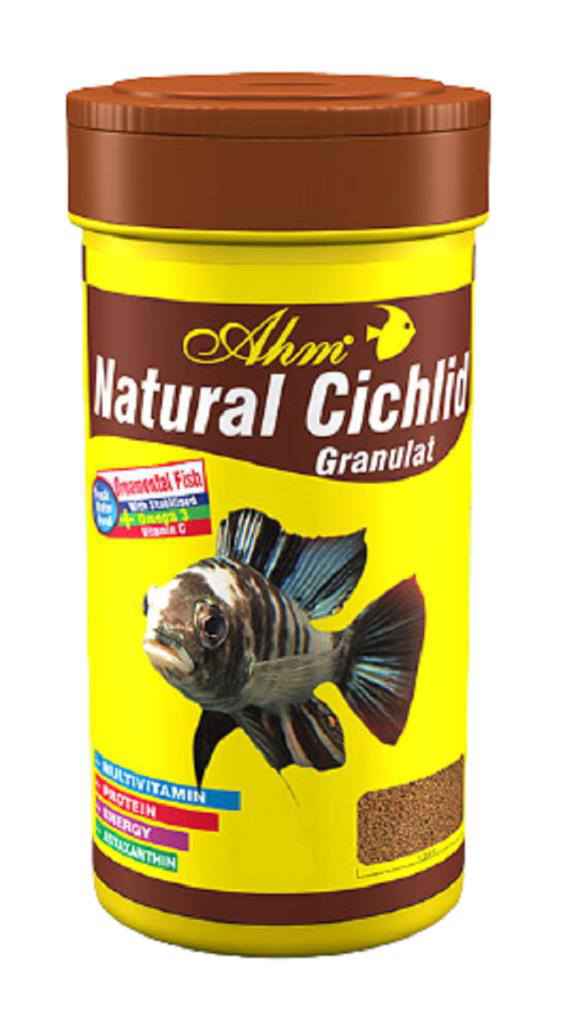 Ahm  Natural Cichlid Granulat Balik Yemi 100 Ml