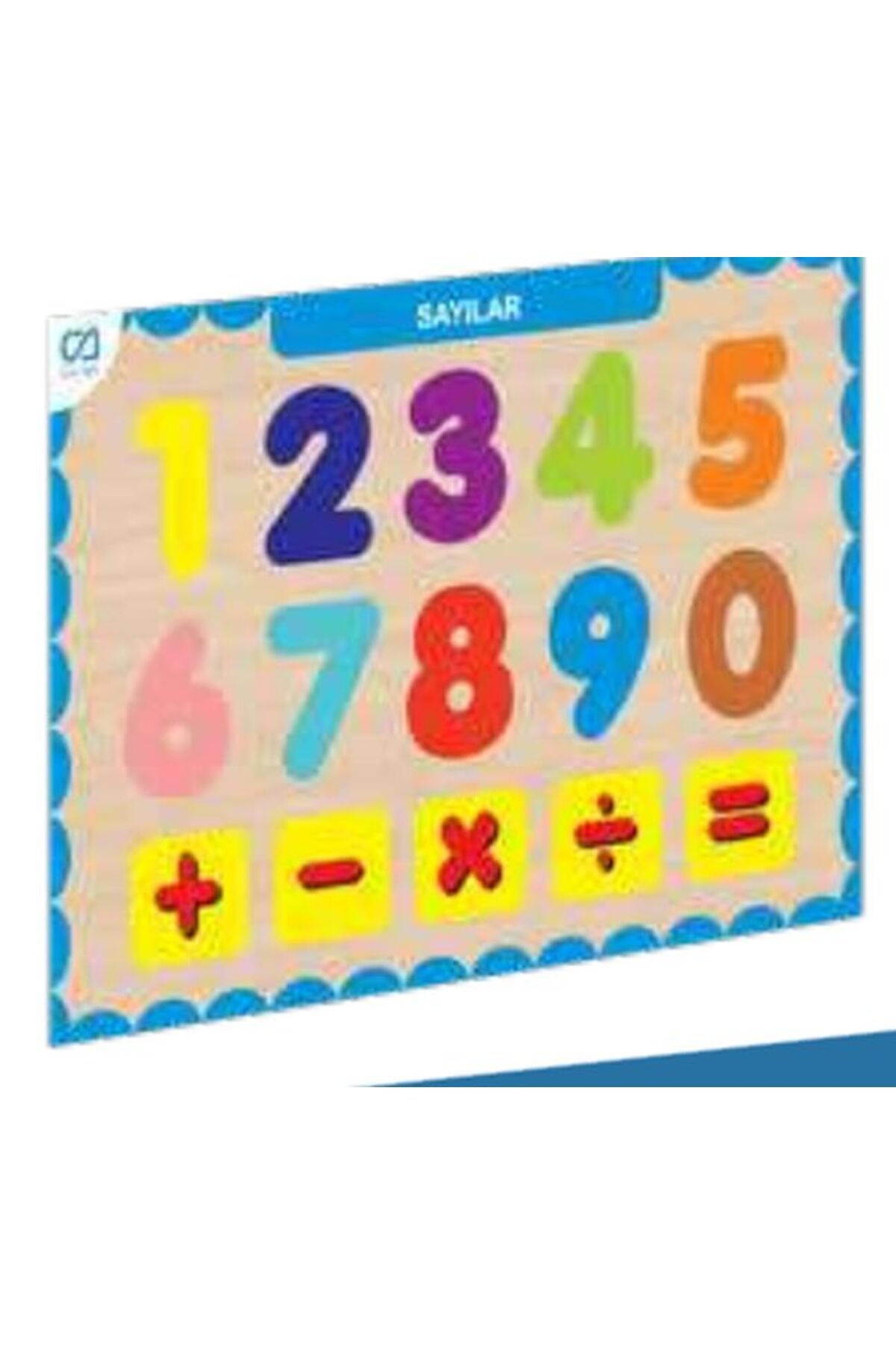 Doremodam Ahşap Sayilar Eğitici Set