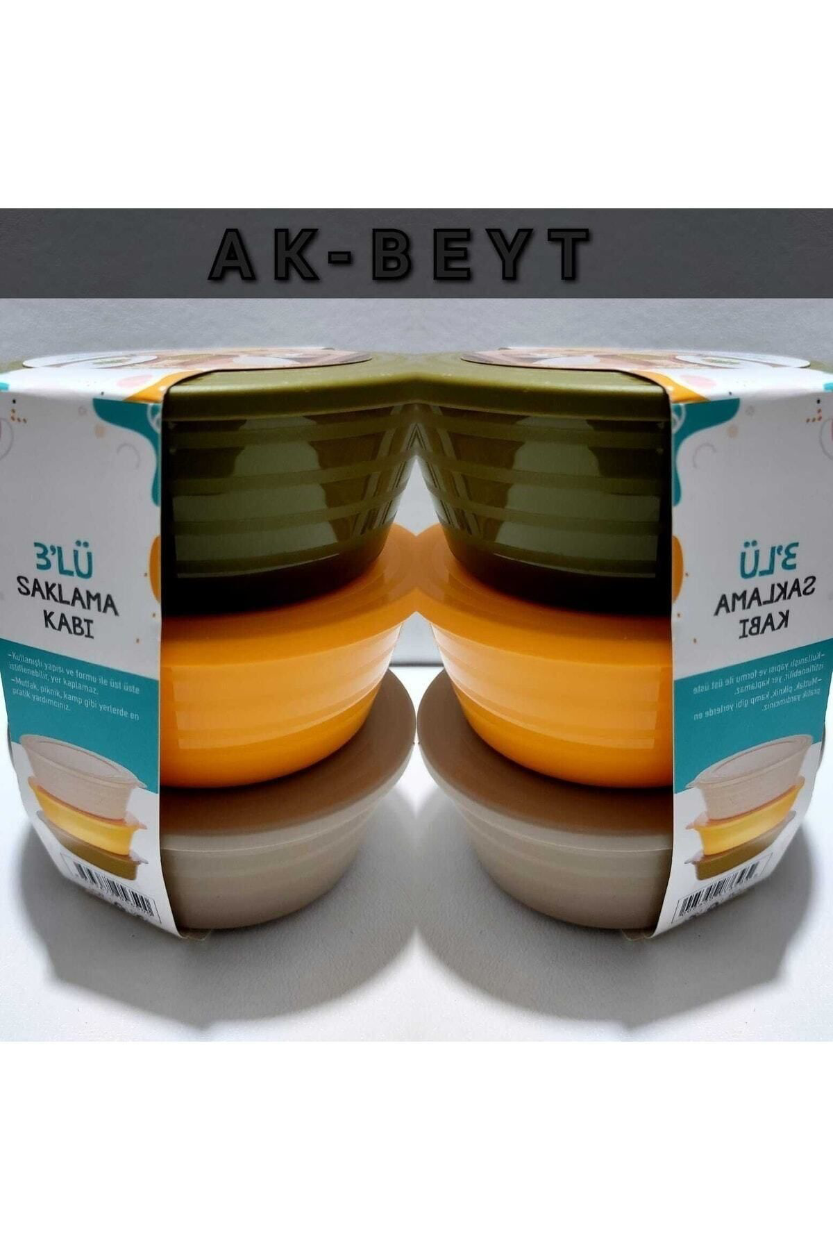 Voce Ak-Beyt 3'Lu Saklama Kabi