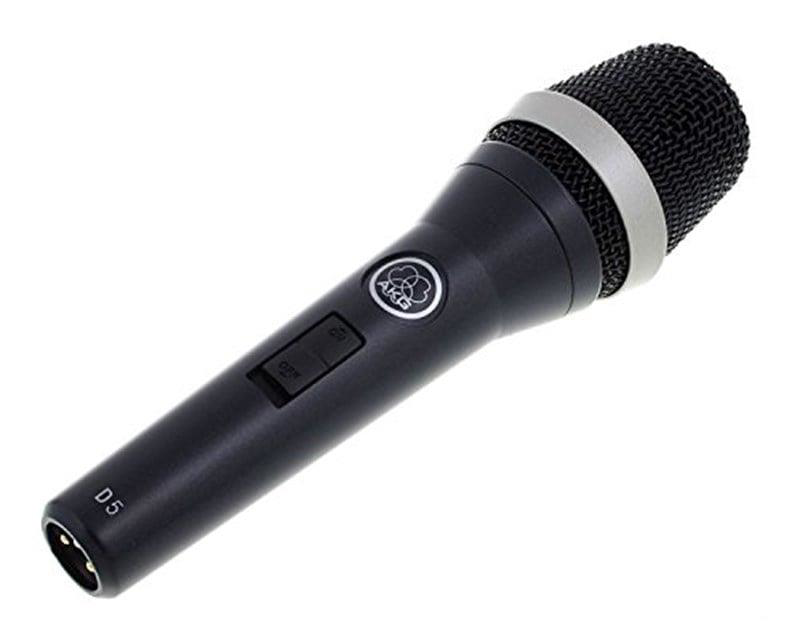 Akg  D5s Supercardioid Dinamik Vokal Mikrofonu Anahtarli