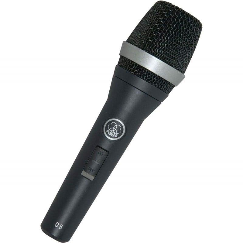 Akg  D5s Supercardioid Dinamik Vokal Mikrofonu Anahtarli