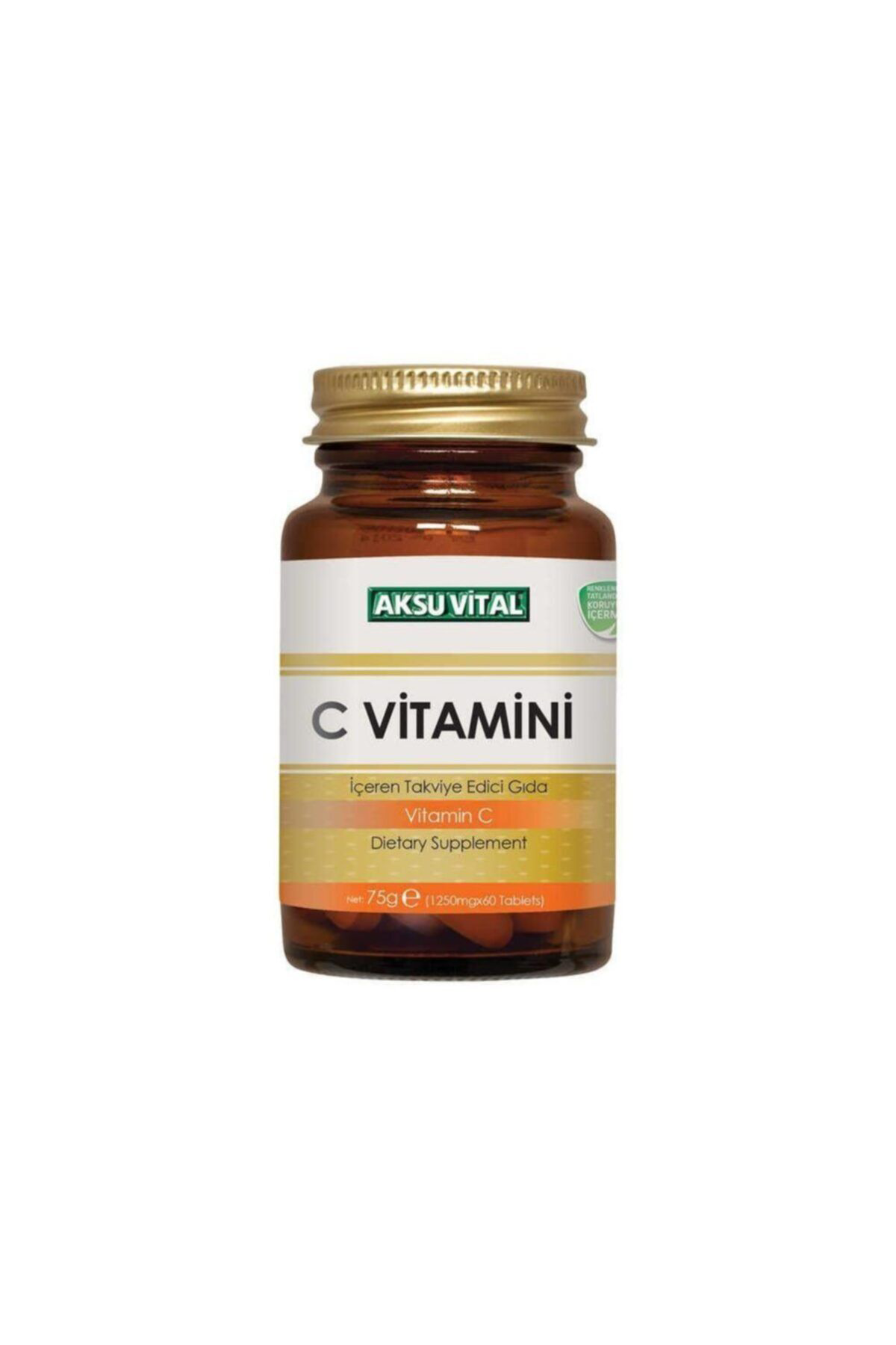 Aksu Vital Aksuvital Vitamin C 60 Tablet 1250 Mg