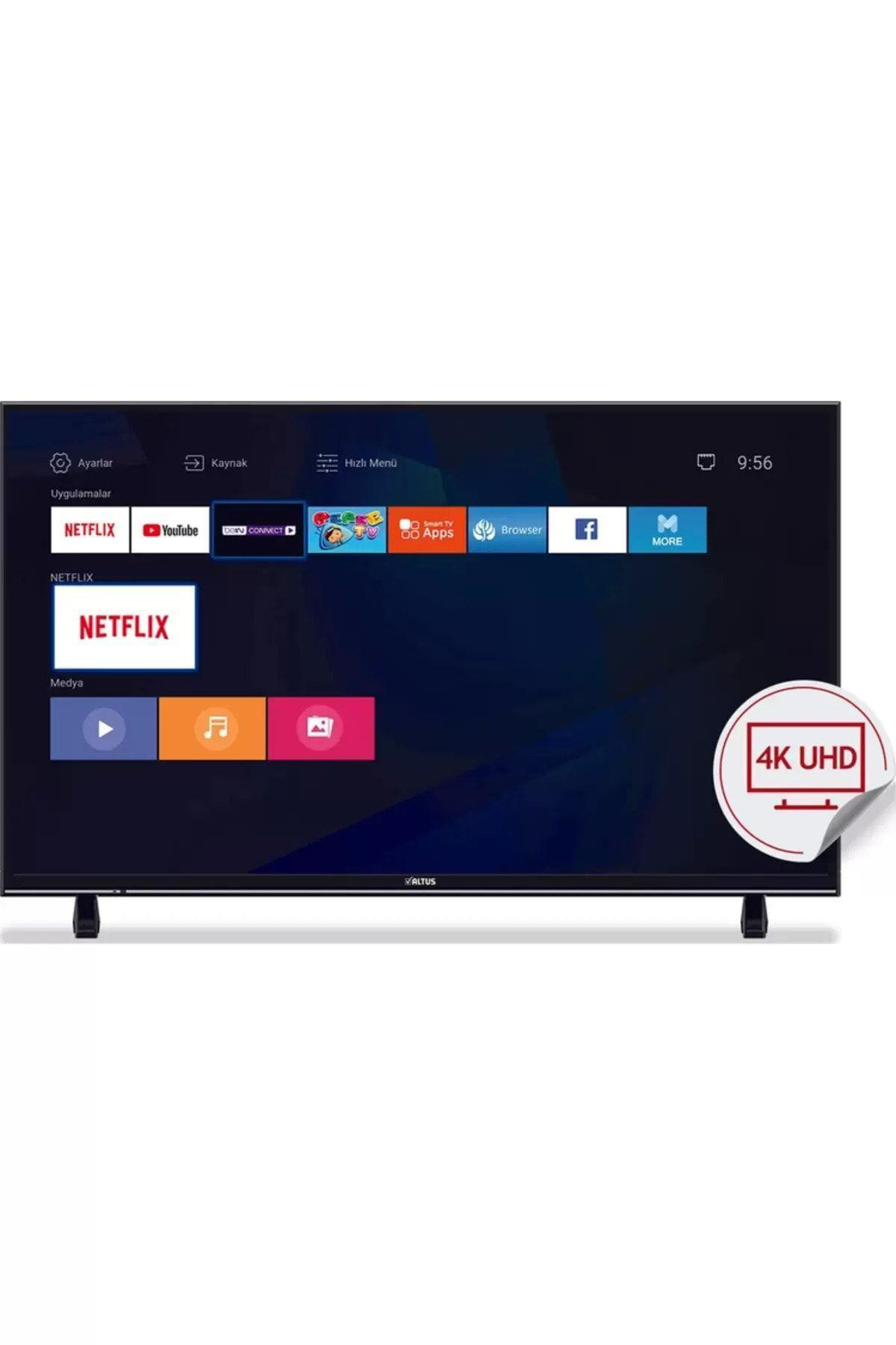 Altus Al65 Uhd 9823 4K Ultra Hd 65" 165 Ekran Uydu Alicili Smart Led Tv