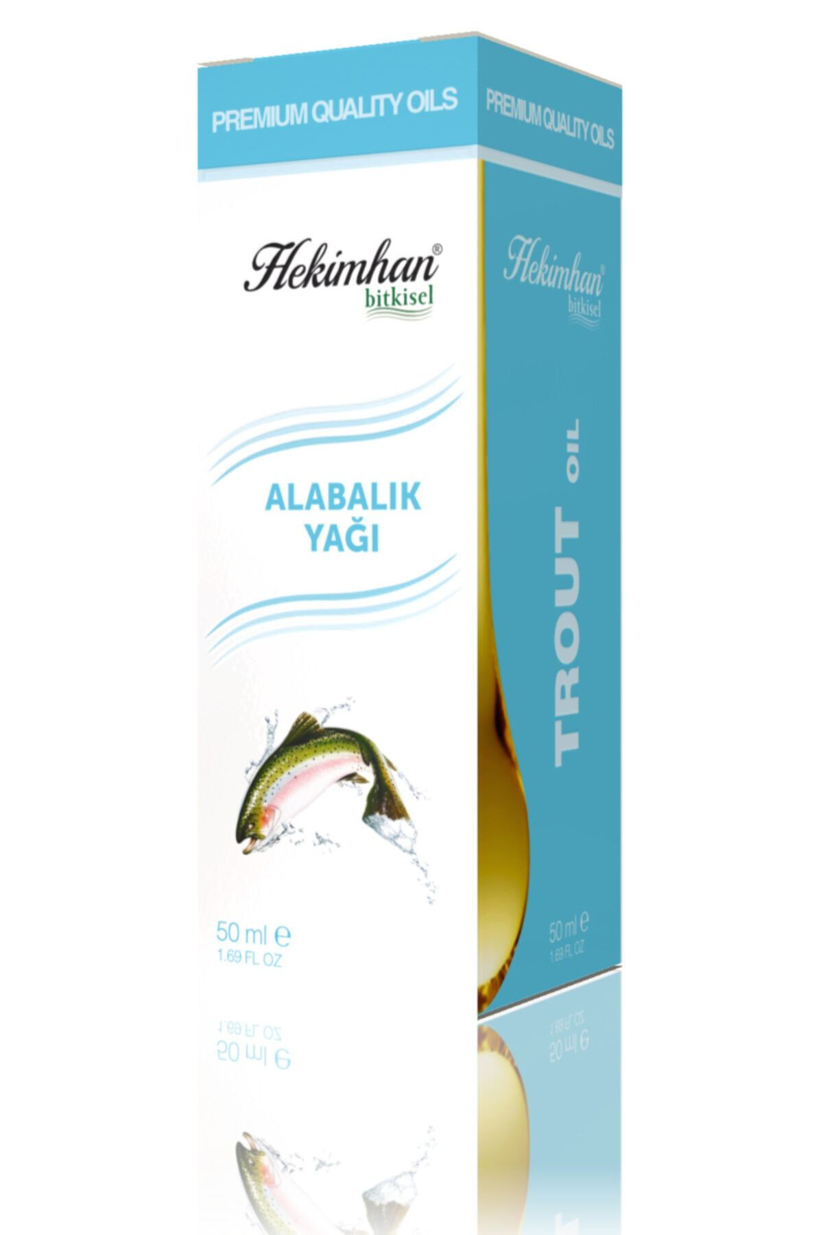 Hekimhan Alabalik Yaği, Bitkisel Yağ, Organik Yağ, 50 Ml