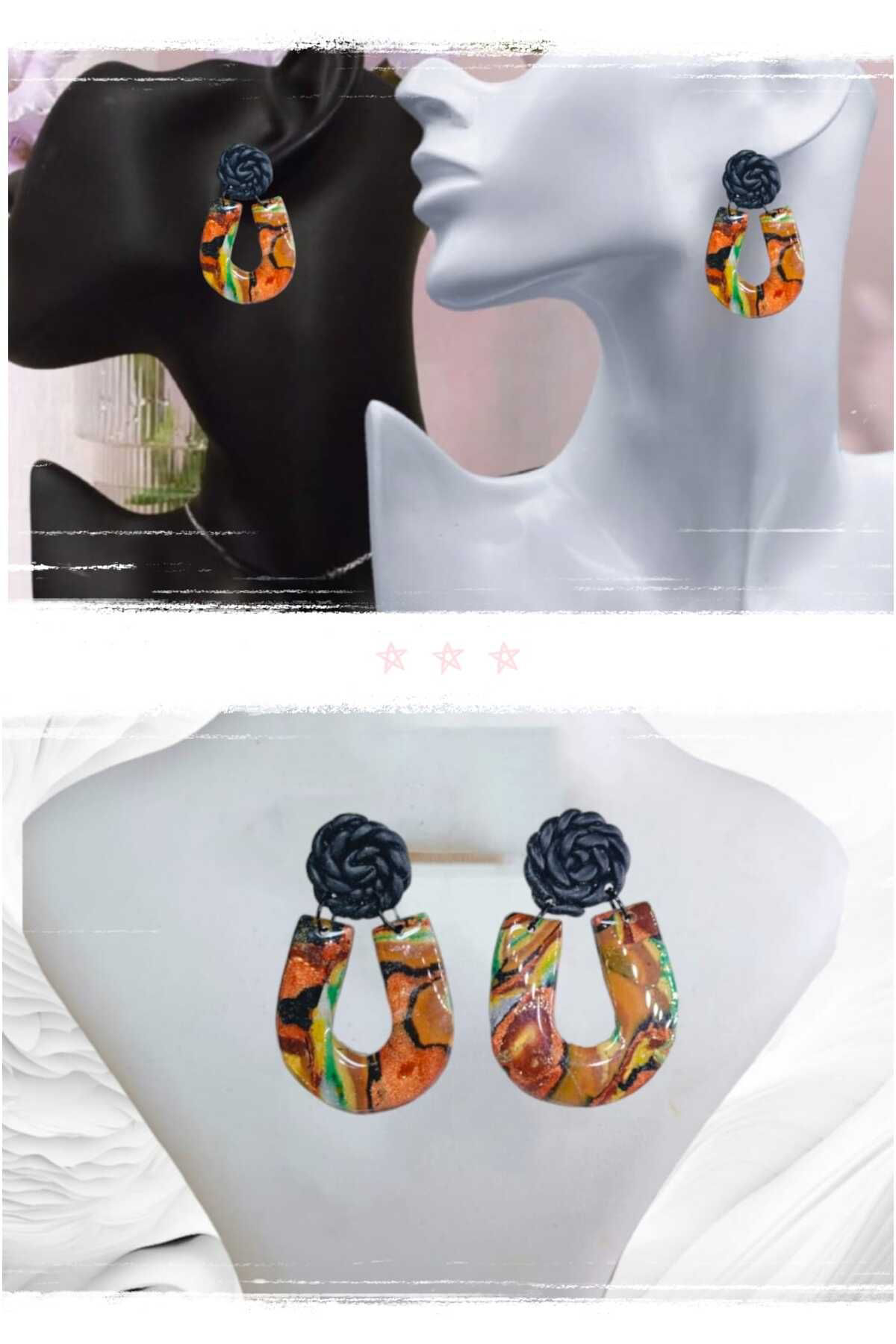 Dodemert Home Alaca Tasarim Doğaltaş Görünümlü Polimer Kil & Epoksi Tasarim Küp