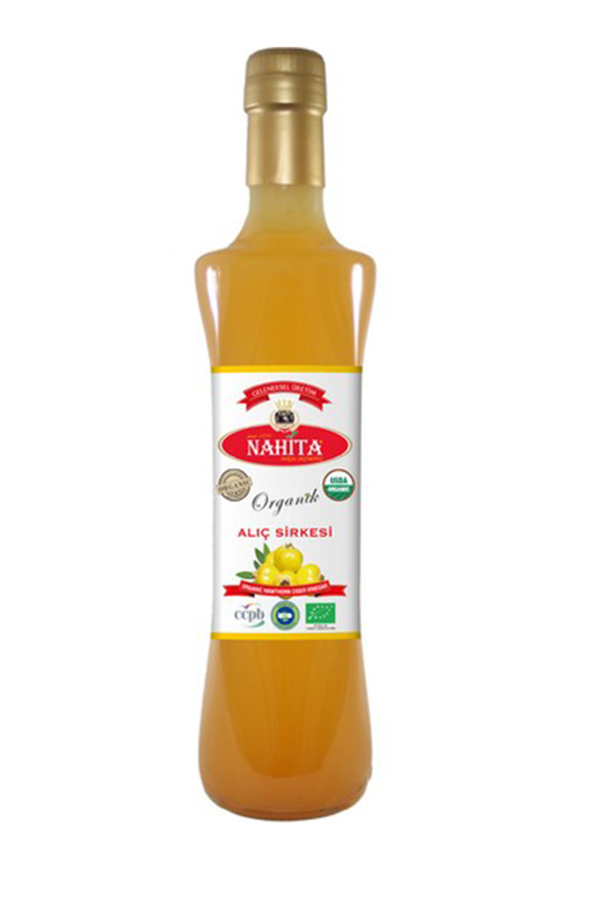 Just Cheap Store Aliç Sirkesi % 100 Doğal Organik Katkisiz 500 Ml