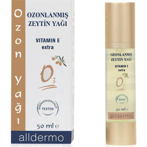 Alldermo Ozonlanmış Zeytinyağı Ozon Yağı 50 Ml