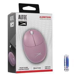 Altec Lansing ALBM7335 Pembe 2.4GHz USB 1200DPI Alkalin Pilli Kab