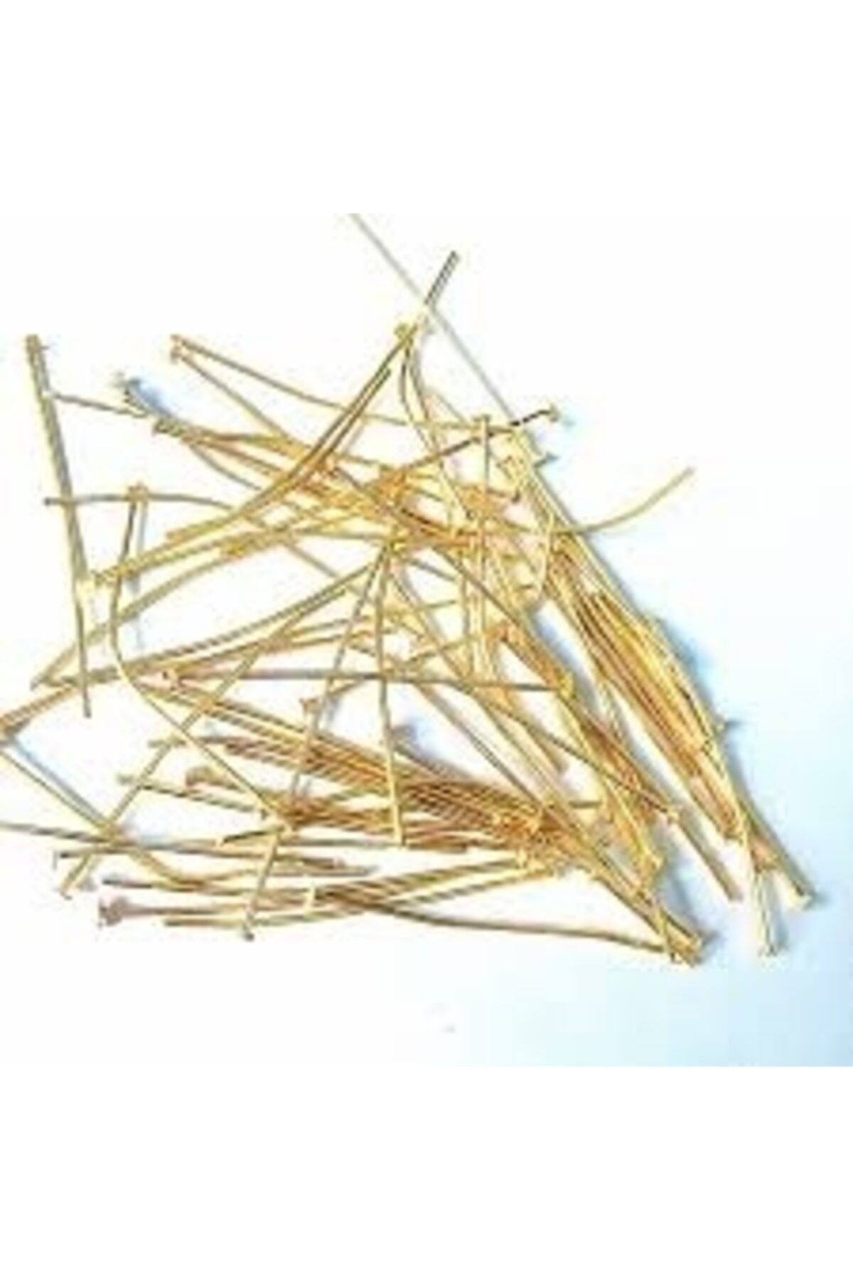 Ada Avize Altin Rengi Metal İğne Avize Ve Perde Octagon Bağlama İğnesi 50 A