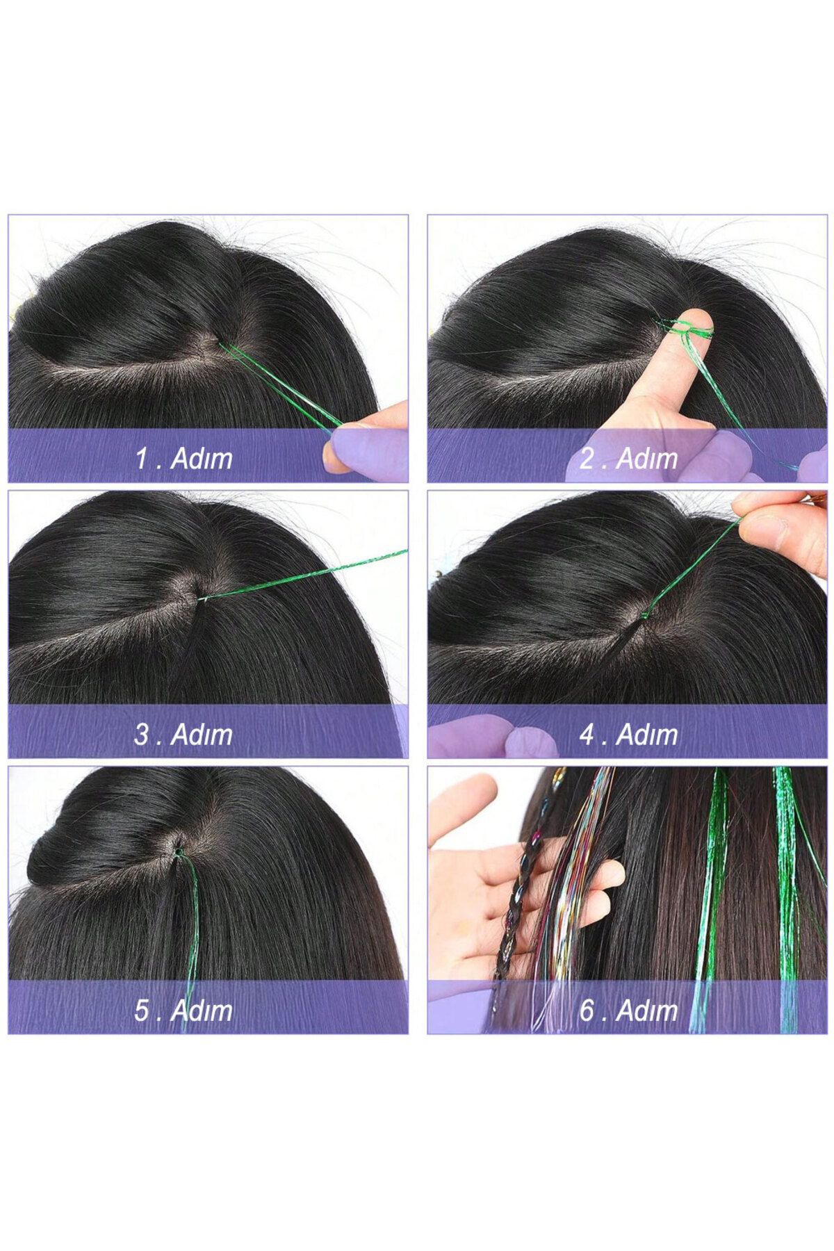 Crest Altin Sarisi Hair Tinsel Saç Simi - Ht15