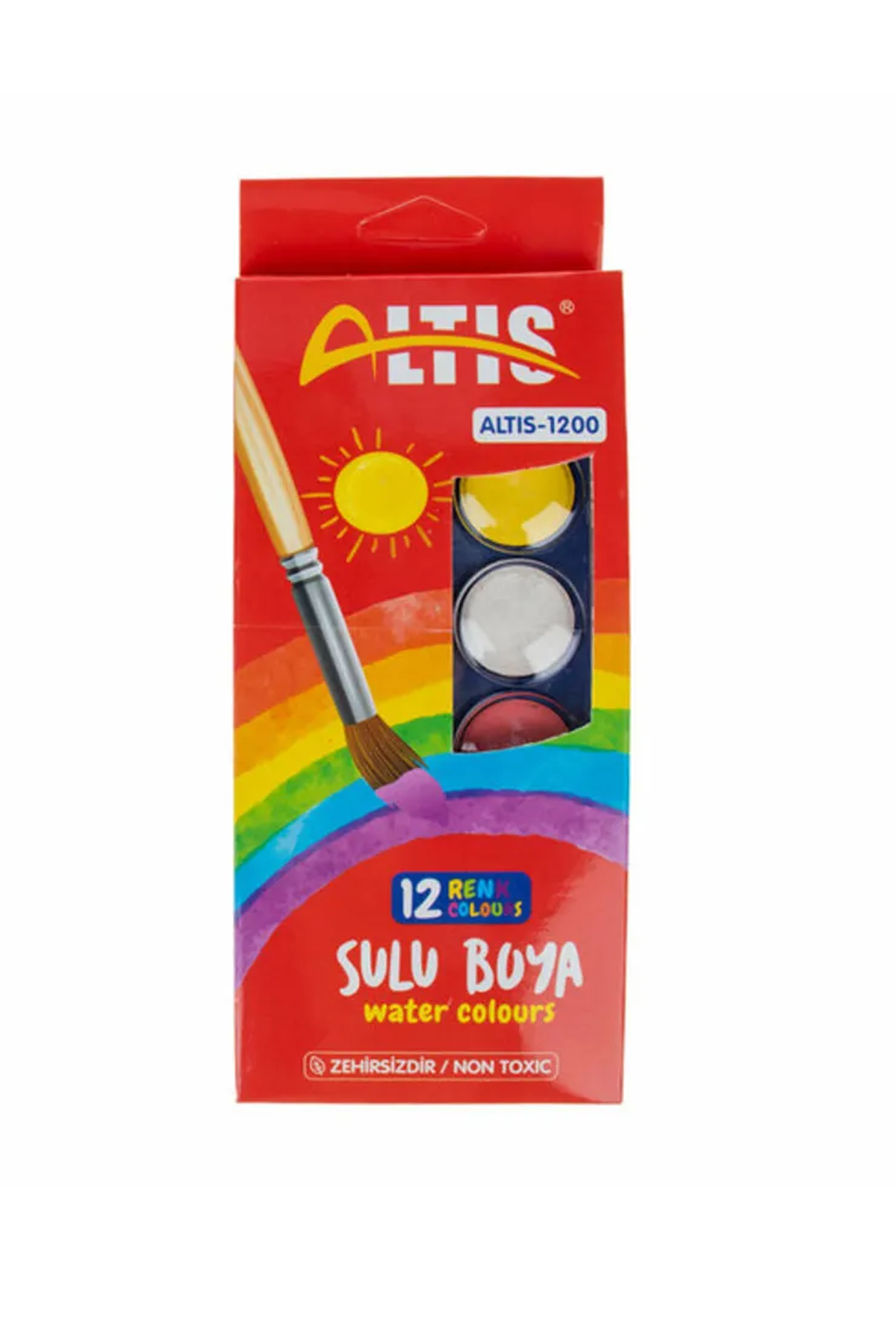 Just Cheap Store Altis Sulu Boya Küçük Boy 12 Renk