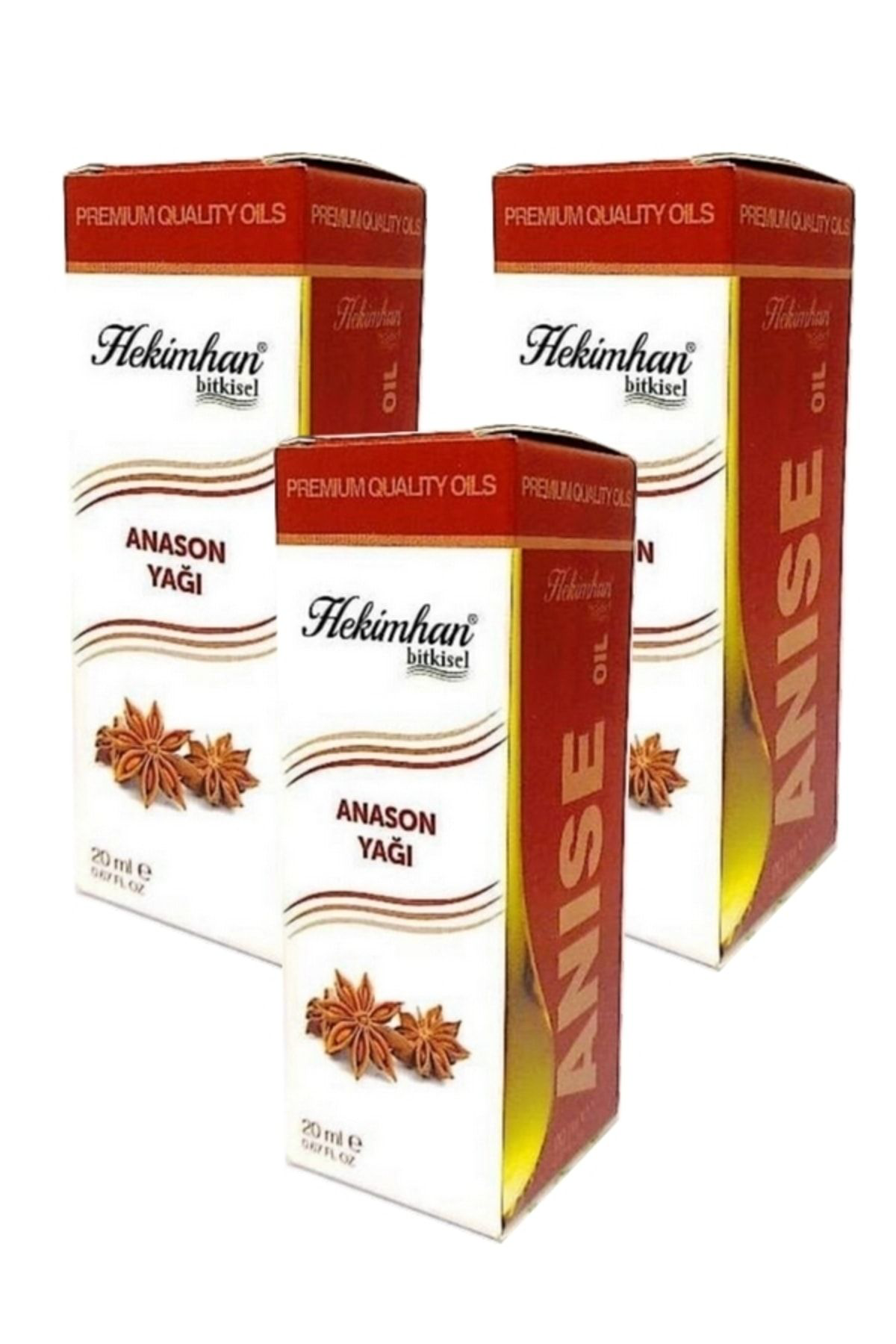 Hekimhan Anason Yaği 20 Ml 3 Adet
