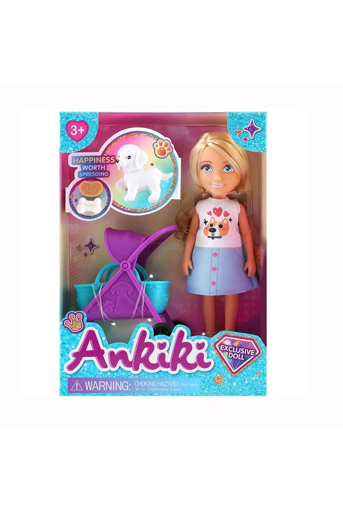 Oyuncak Store Ankiki Kaliteli Köpek Arabali Bebek Seti