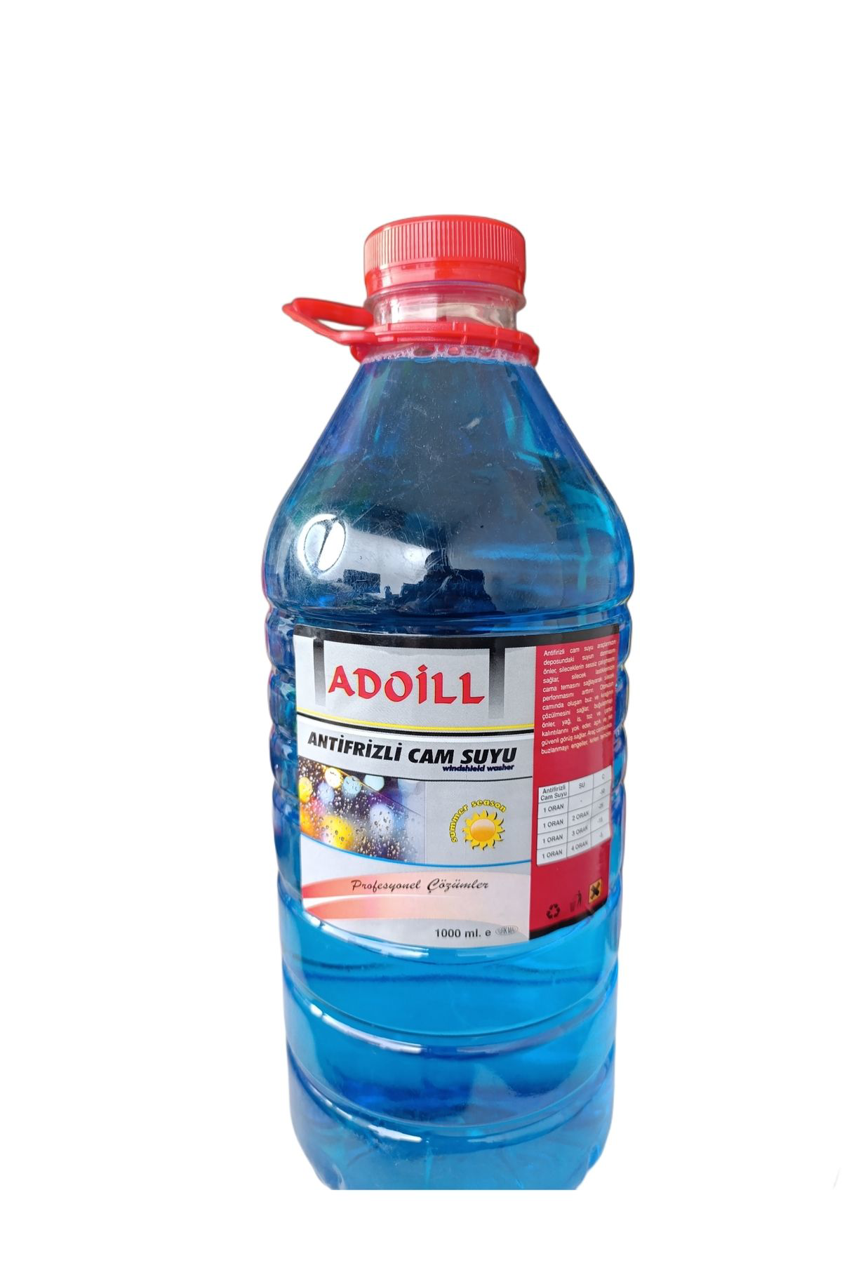 Adoil Antifrizli Cam Suyu 3Lt (Parfümlü)