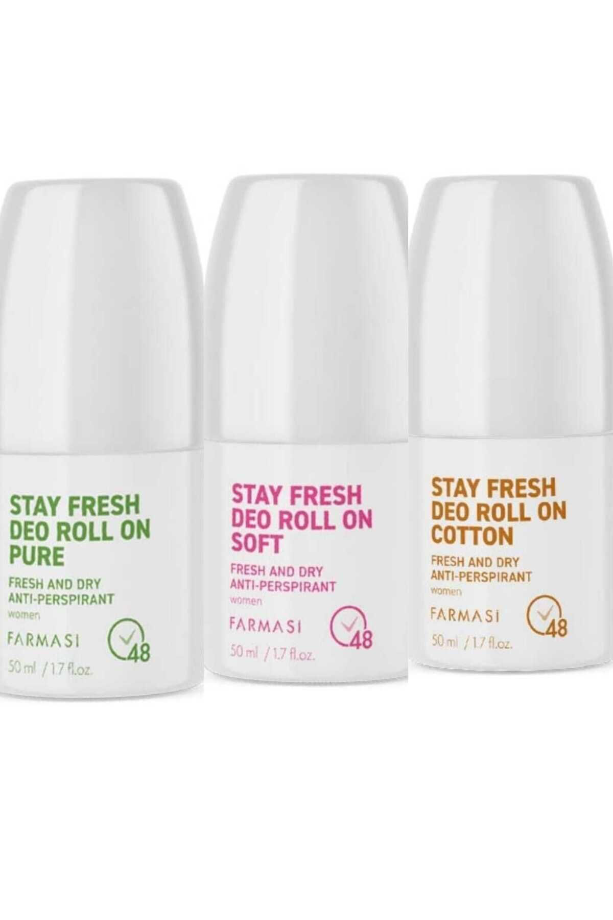Farmasi Antiperspirant Deo Roll On Kadin 3 Adet