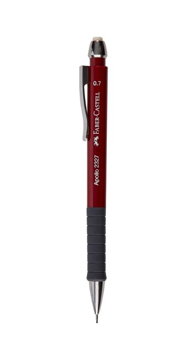 Faber Castell Apollo 2327 Bordo 0.7 Versatil Mekanik Uçlu Kalem