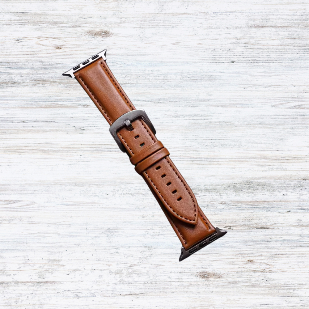 Evimdeyokyok Apple Watch Deri Kordon 38 40 41 Mm  Kahverengi Tdrtr