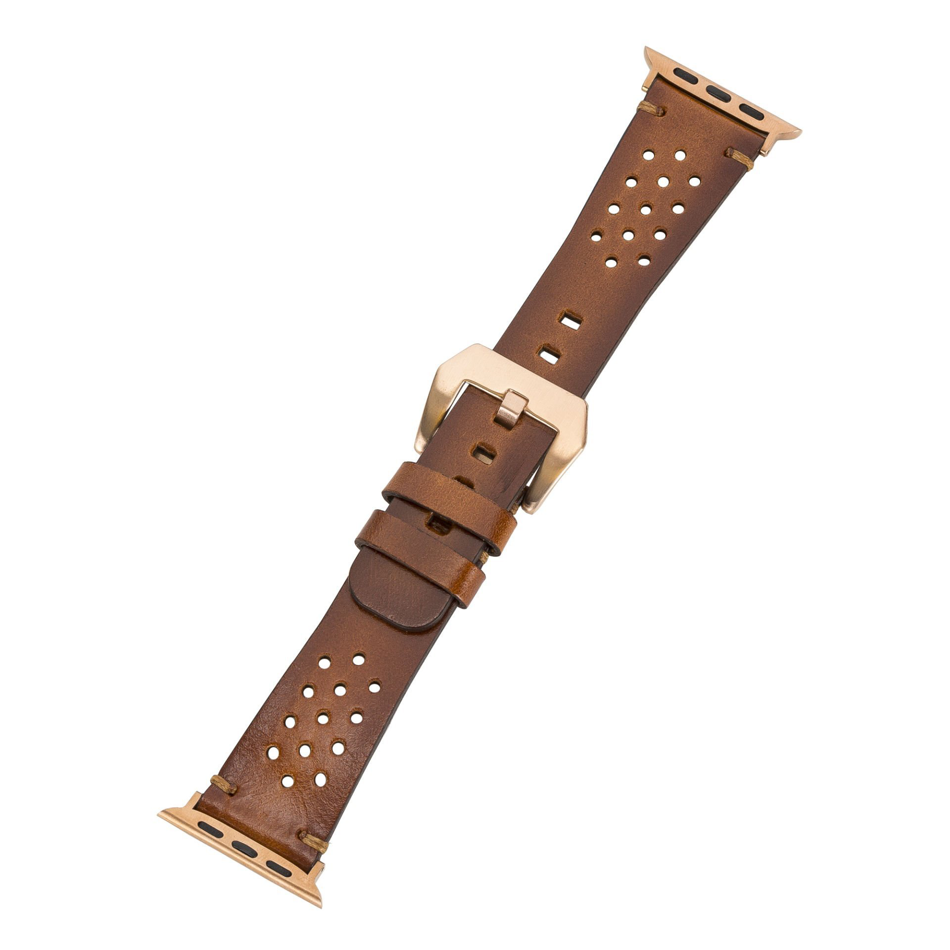 Apple Watch Uyumlu Deri Kordon Vigo 42-44-45mm RST2EF