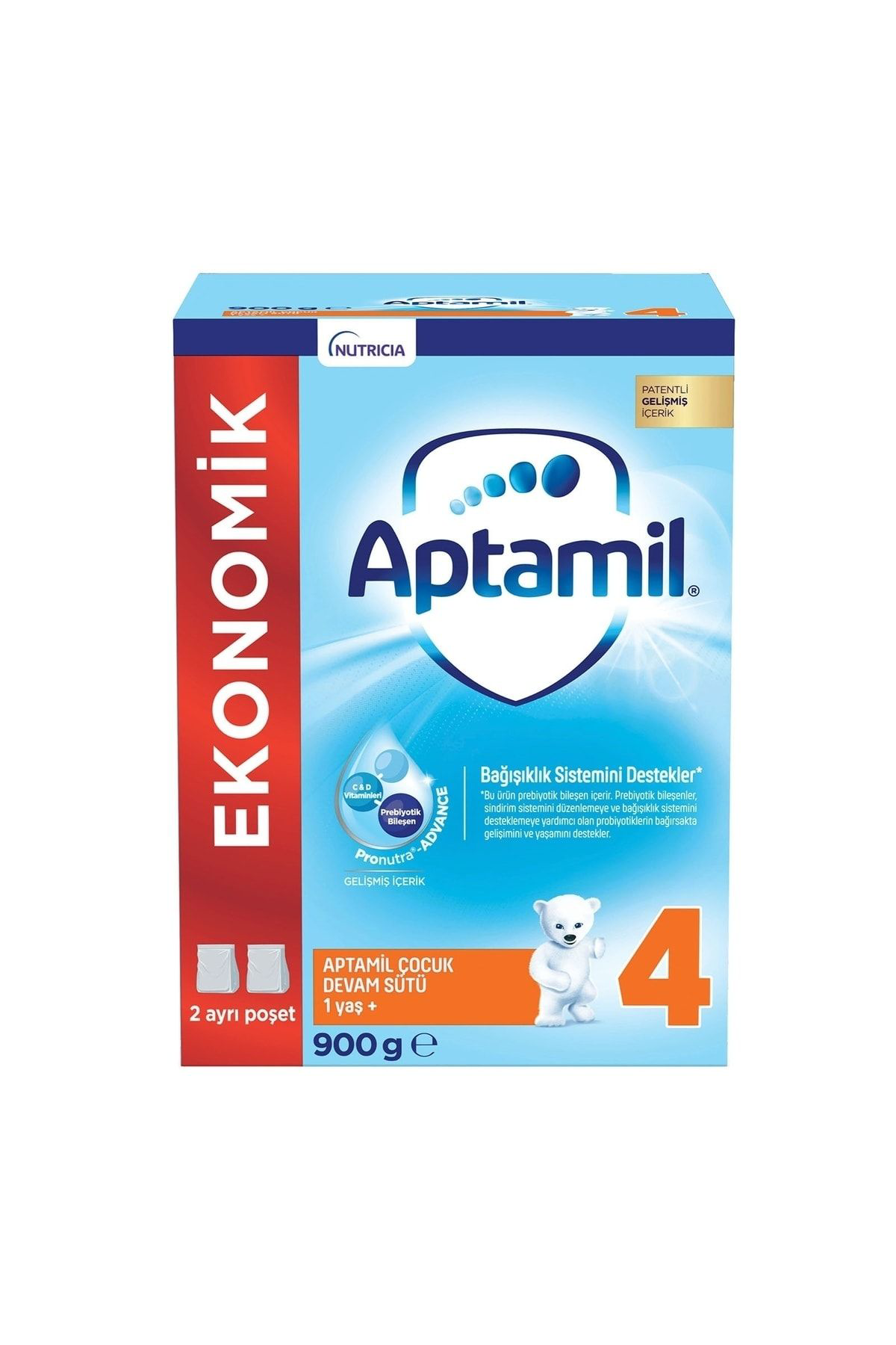 Aptamil  Milupa 4 Devam Sütü 900 Gr