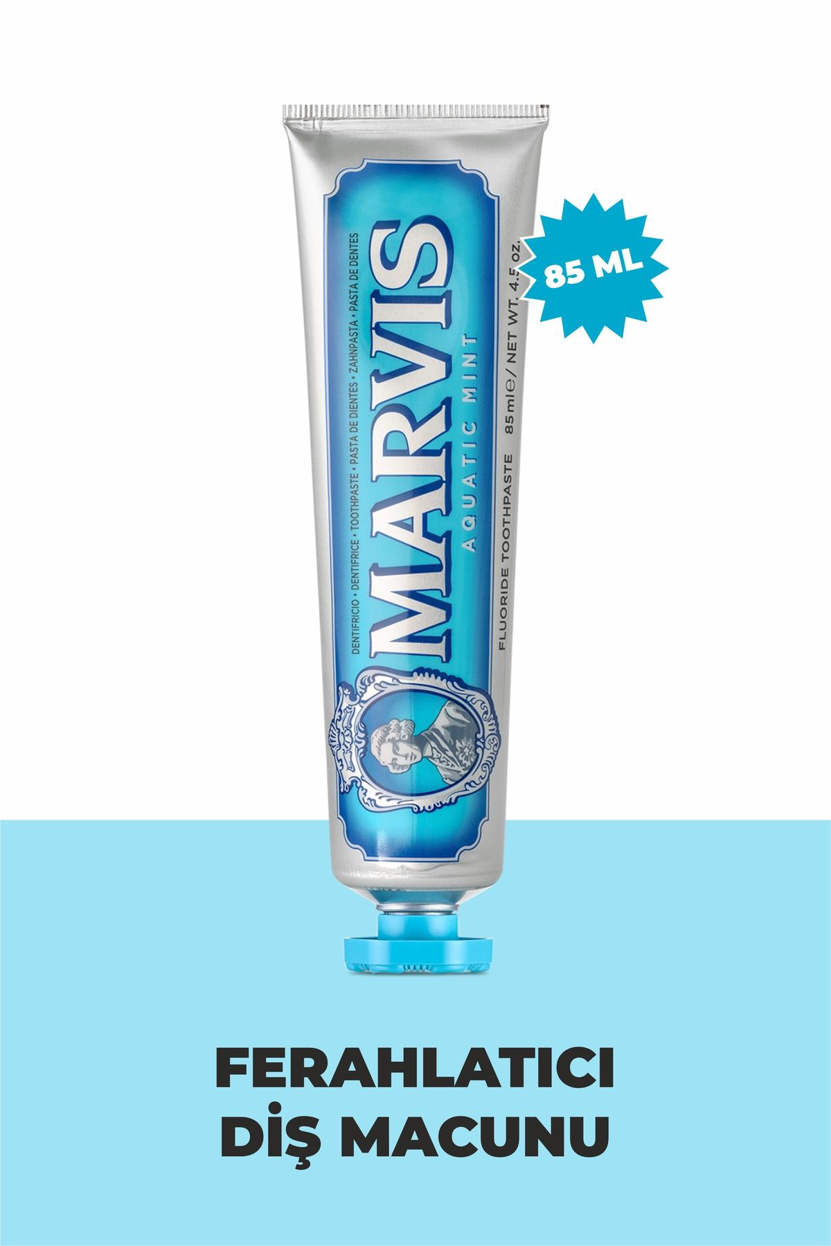 Marvis Aquatic Mint Xylitol Diş Macunu 85Ml