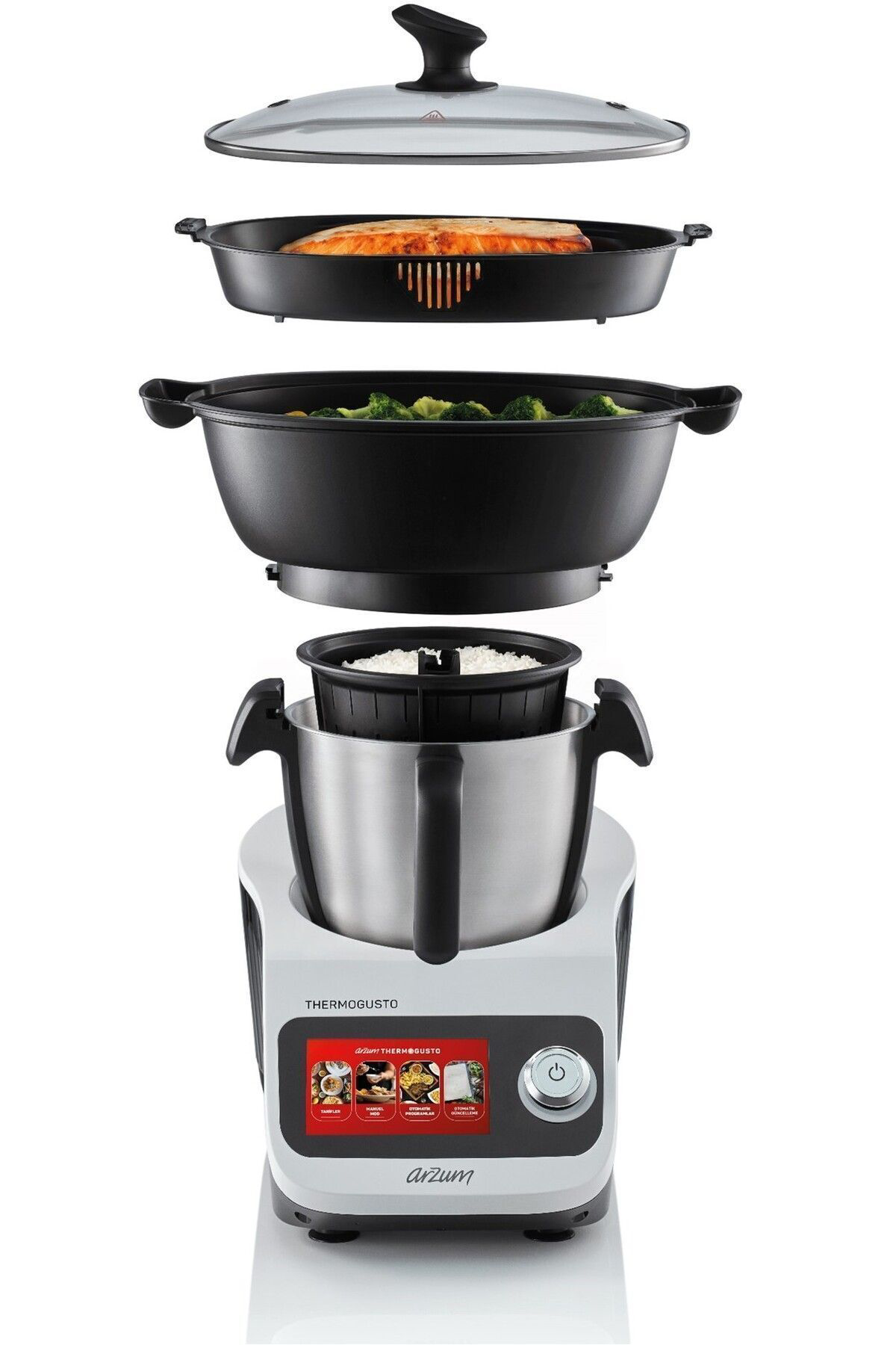Arzum Ar1181 Thermogusto Çok Fonksiyonlu Akilli Mutfak Robotu