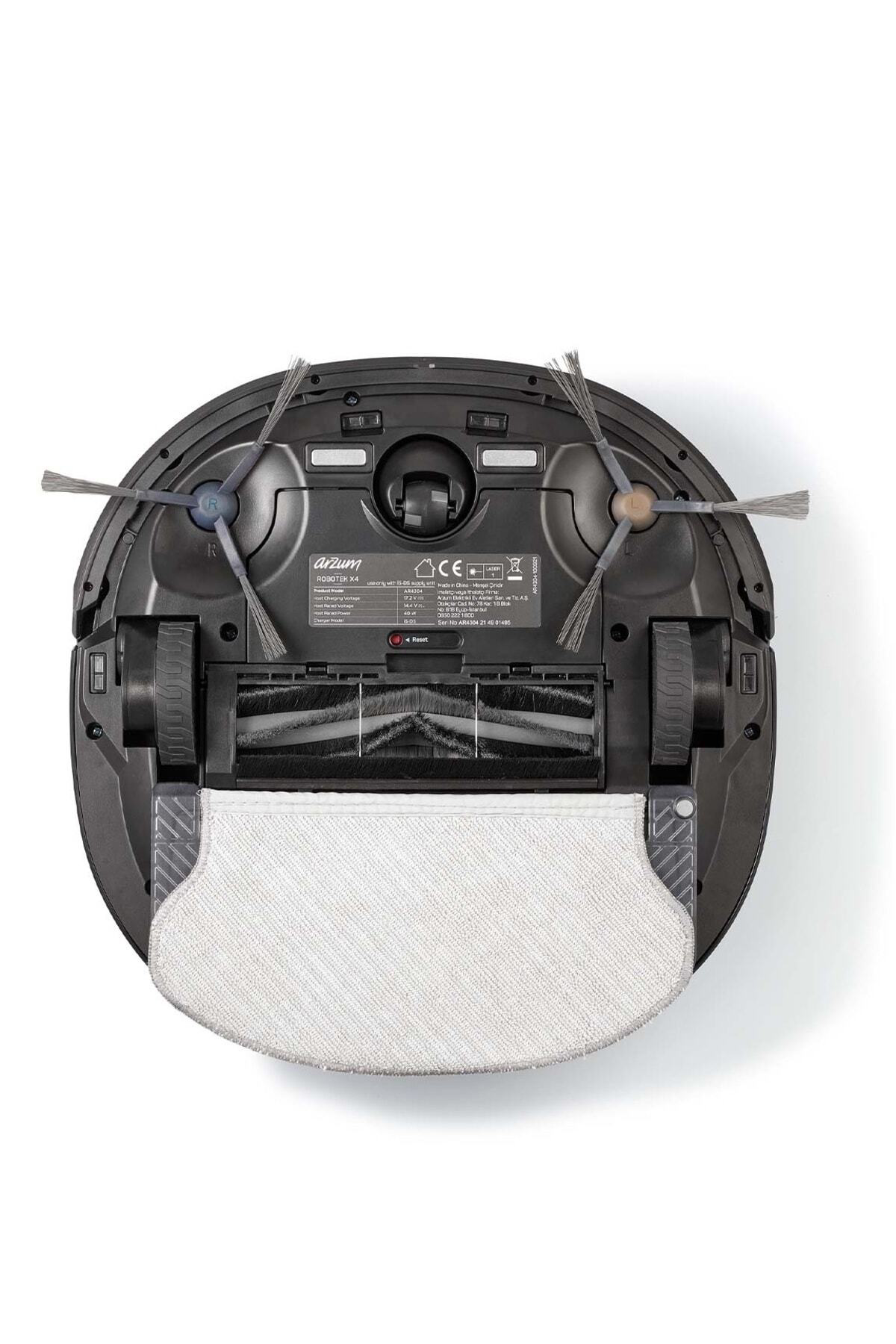 Arzum Ar4304 Robotek X4 Lds Akilli Robot Süpürge - Siyah