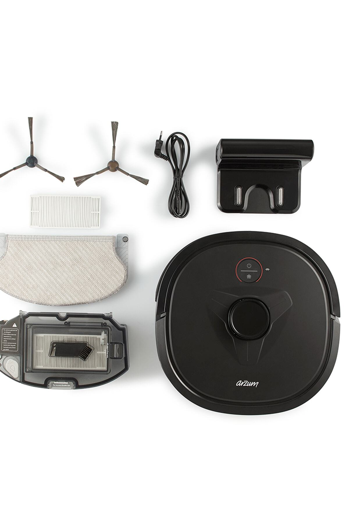Arzum Ar4304 Robotek X4 Lds Akilli Robot Süpürge - Siyah