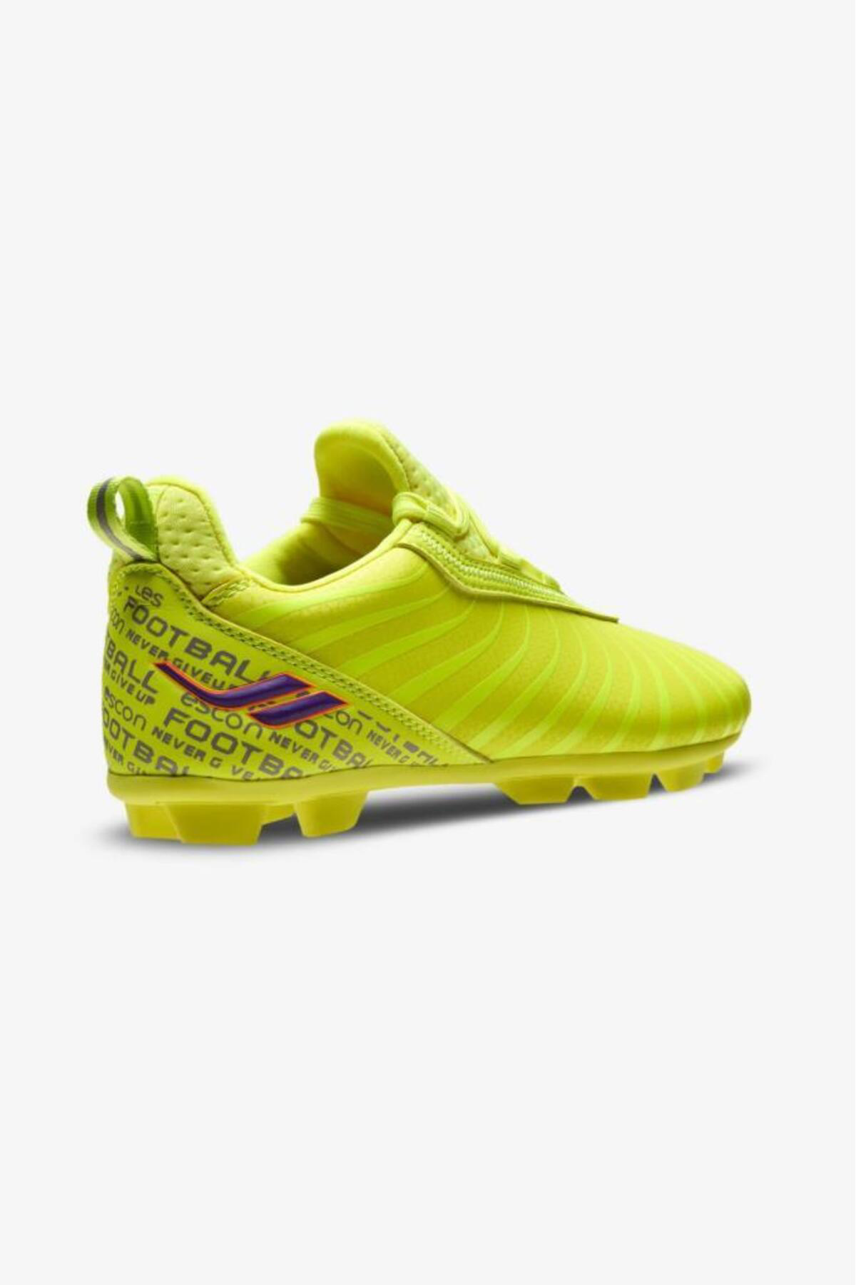 Lescon Ares 5 25Bac0araref-Foy Neon Yeşil Çocuk Futbol Krampon