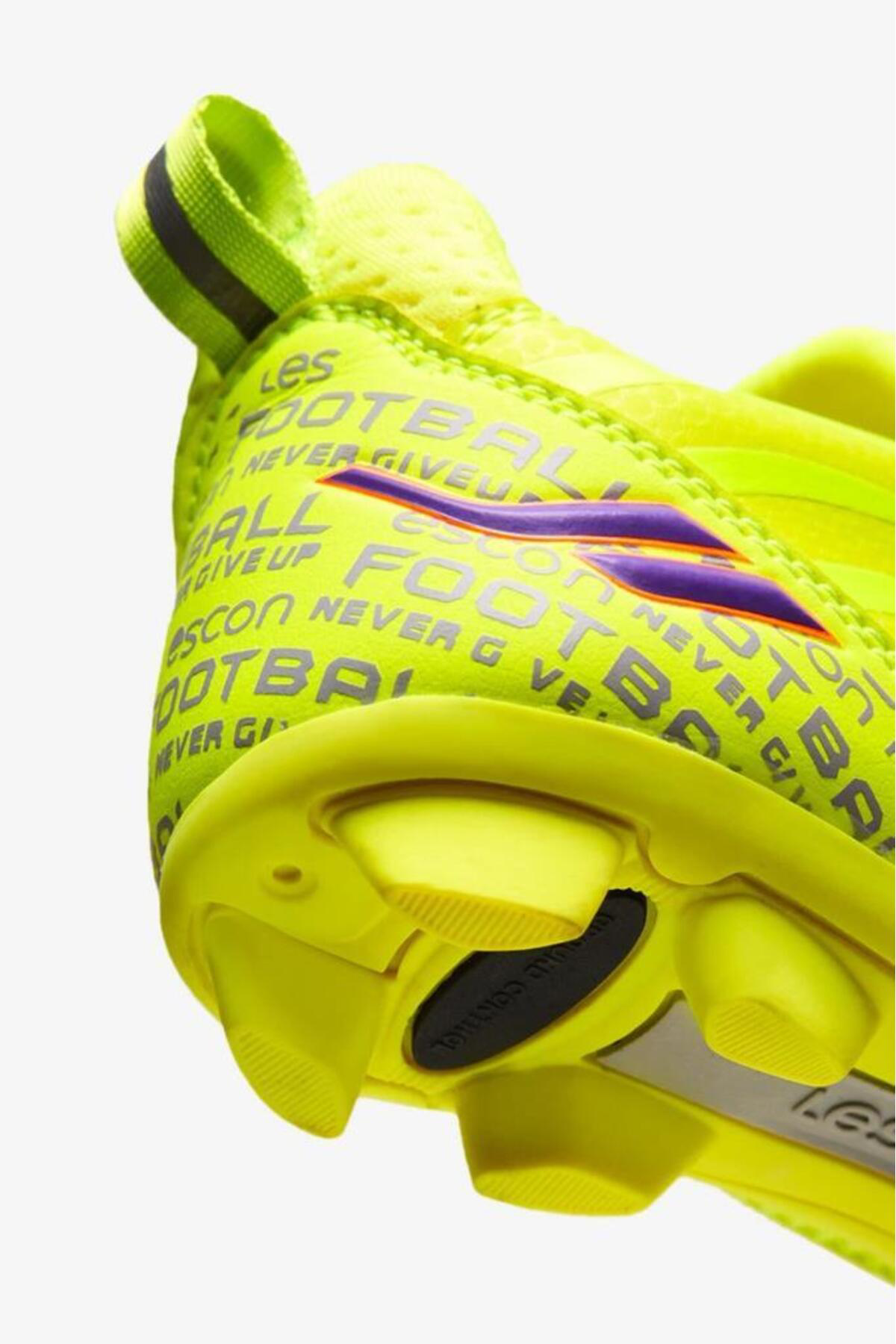 Lescon Ares 5 25Bac0araref-Foy Neon Yeşil Çocuk Futbol Krampon