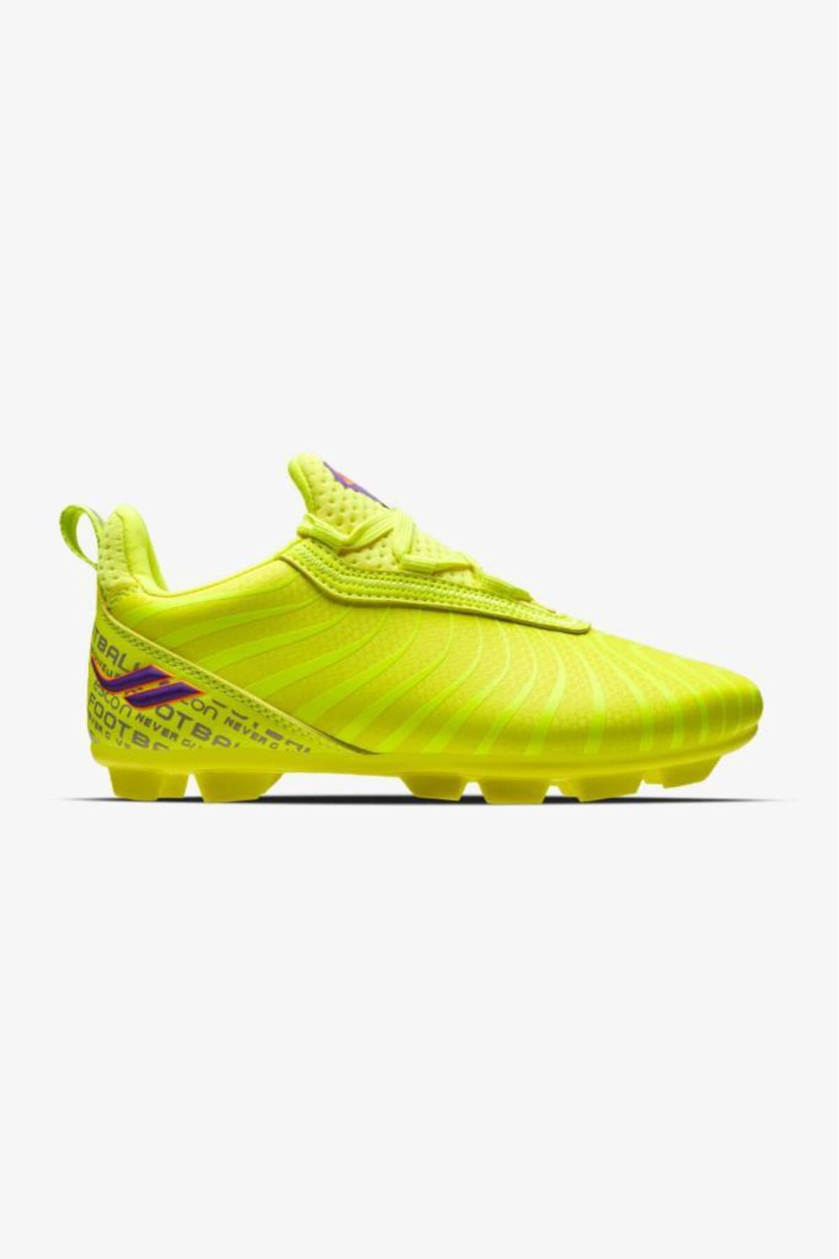 Lescon Ares 5 25Bac0araref-Foy Neon Yeşil Çocuk Futbol Krampon