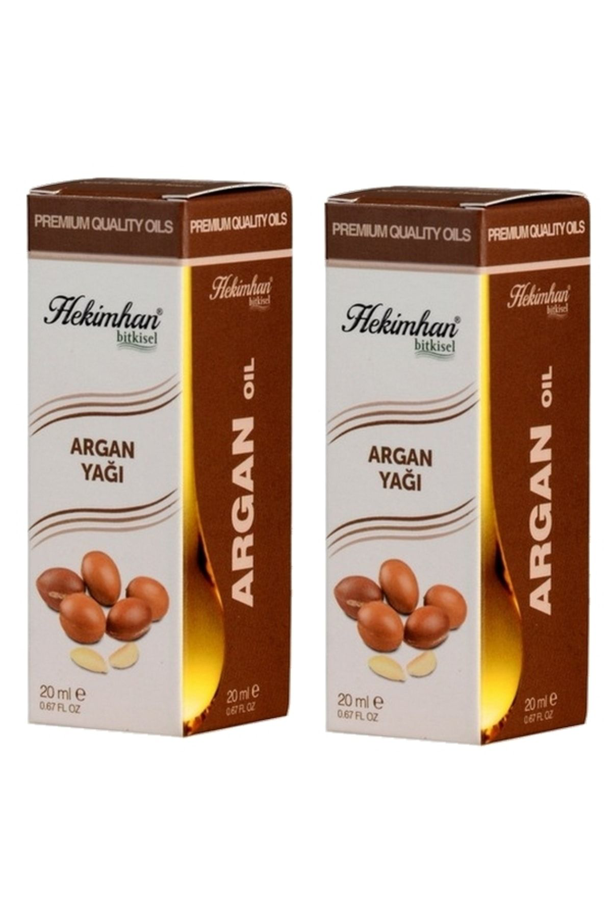 Hekimhan Argan Yaği 20 Ml 2 Adet