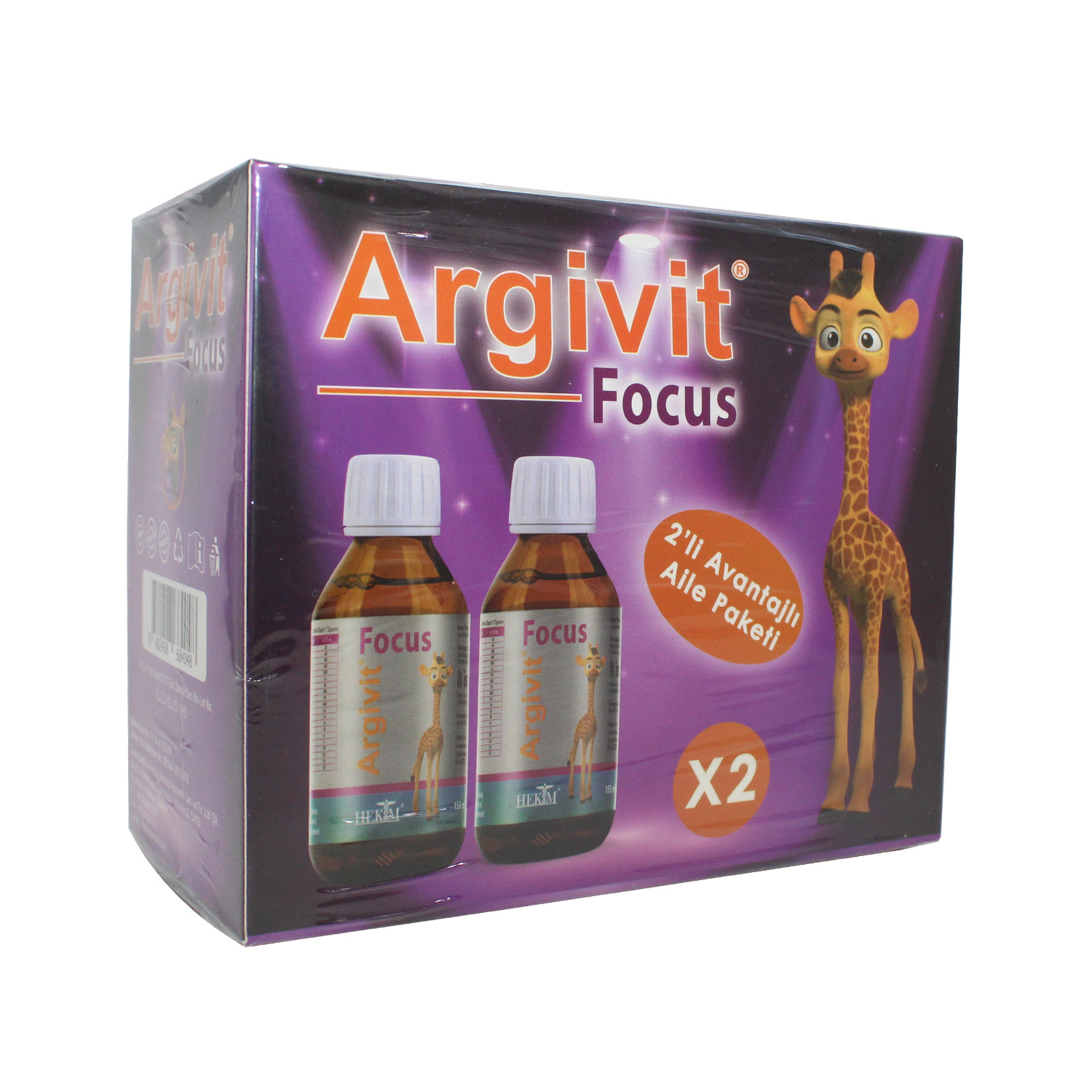 Argivit Focus Ikilli Avantajlı Aile Paketi 2x150ml