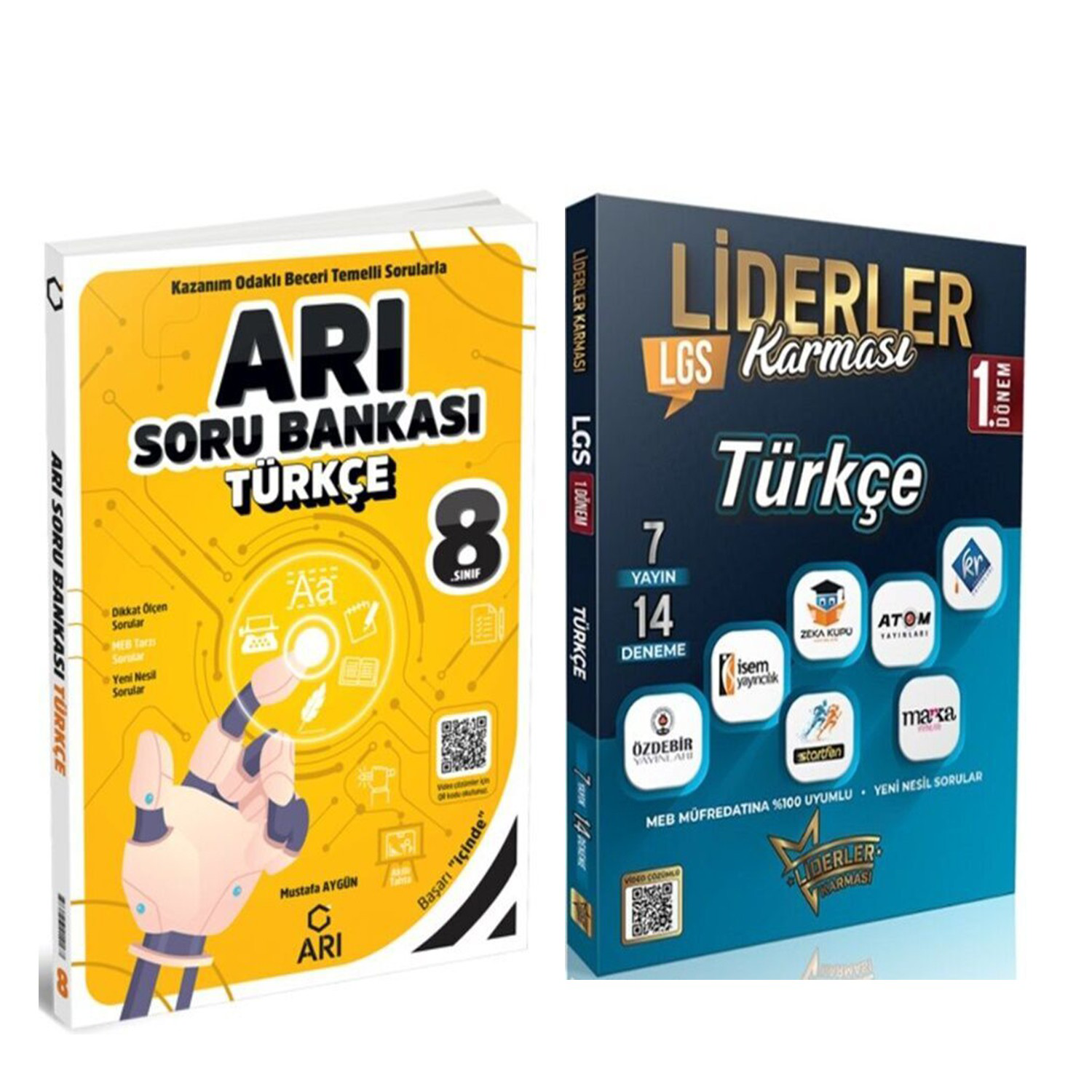 Ari Yayinlari Ari 8.Sinif Türkçe Soru Bankasi Ve Liderler 1.Dönem 7 Yayin 14 De