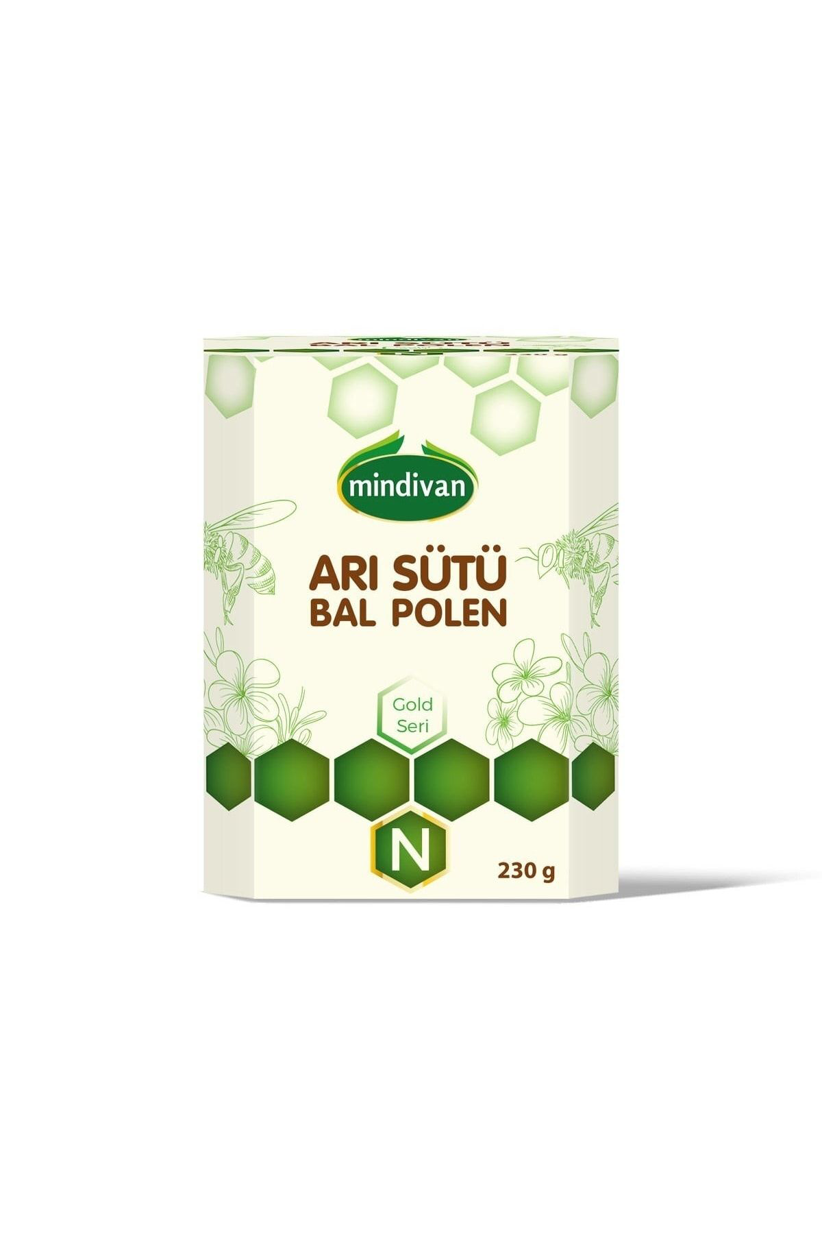 Mindivan Ari Sütü Bal Polen (Normal)