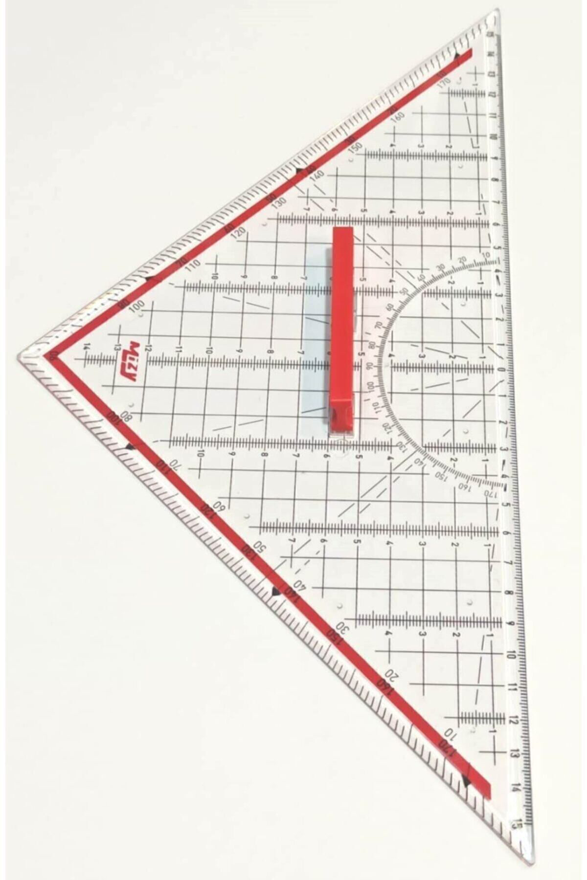 Tml Aristo Cetveli 32 Cm - 3 Kenarli Geometry Triangle Ruler