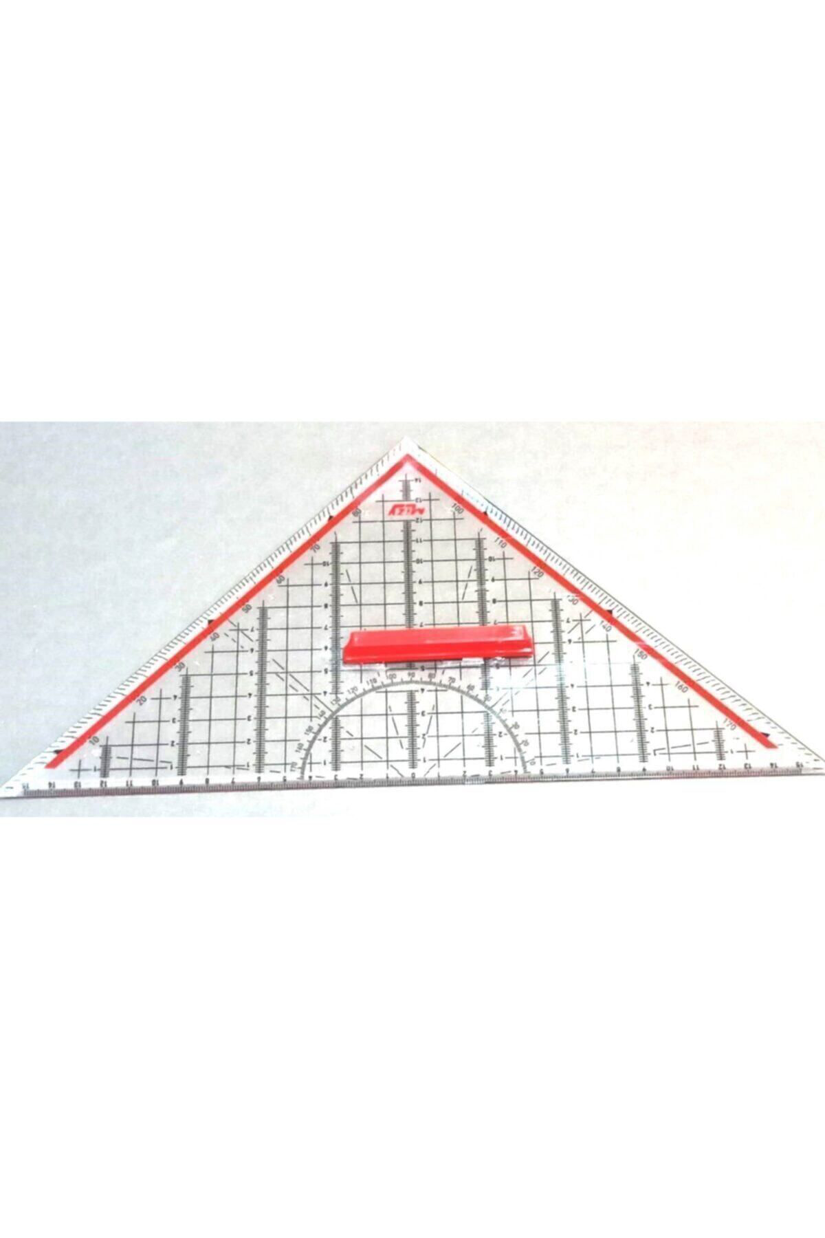 Tml Aristo Cetveli 32 Cm - 3 Kenarli Geometry Triangle Ruler